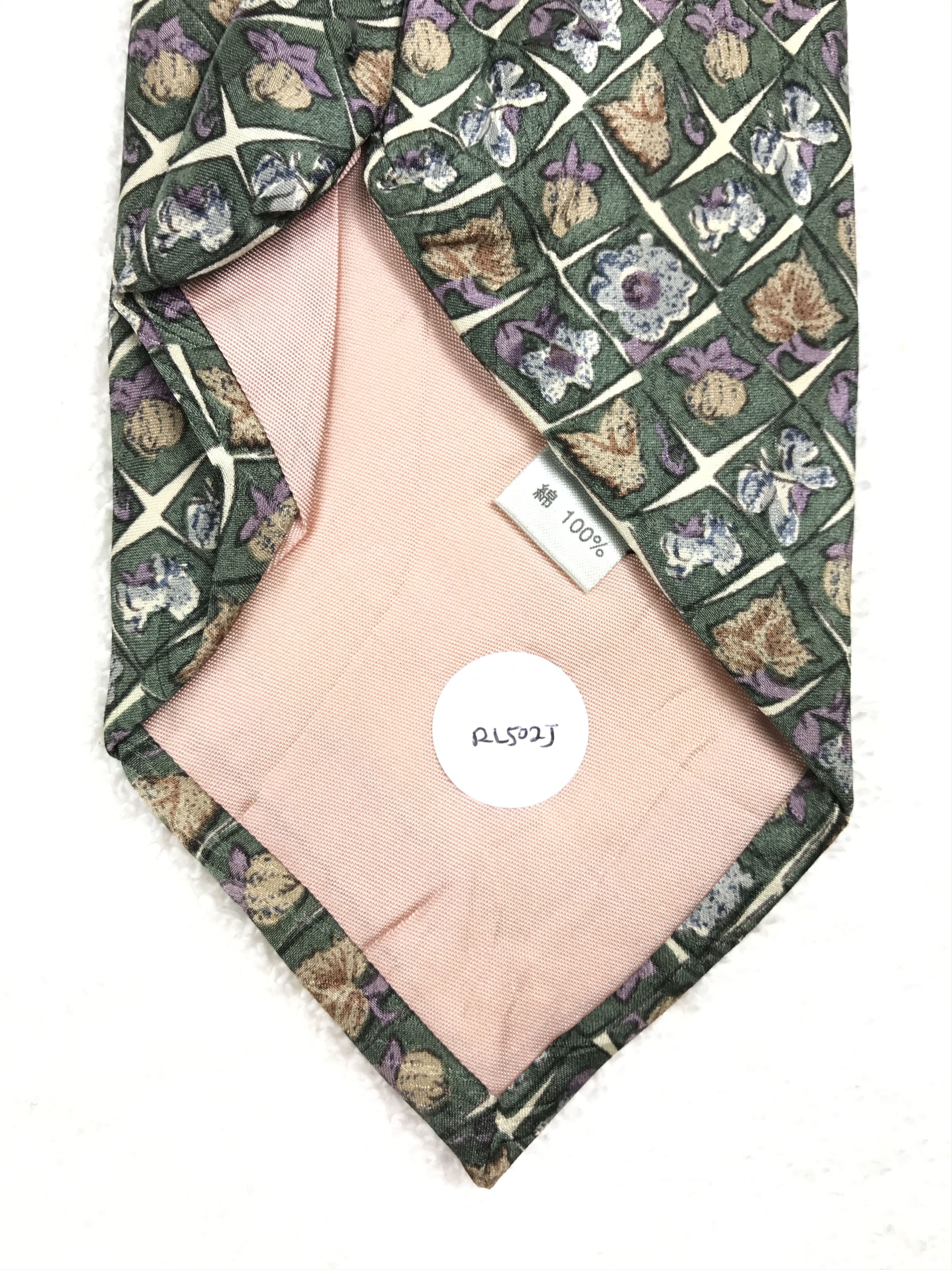 Designer × Polo Ralph Lauren × Vintage Vintage Ralph Lauren Silk Necktie Size ONE SIZE - 9 Thumbnail