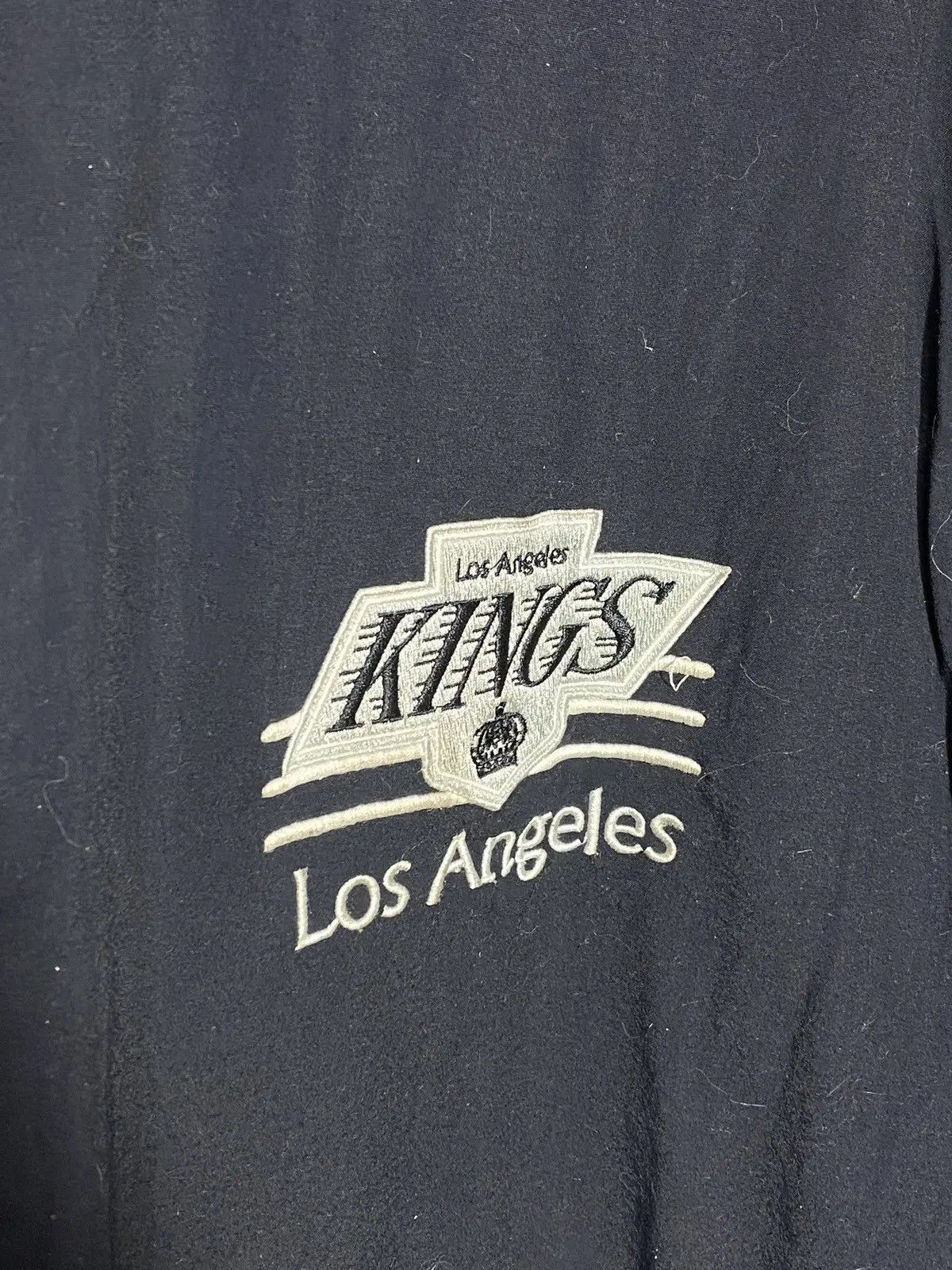 NHL 90’s Vintage 1991 Los Angeles Kings Embroidered Logo Jacket Size US L / EU 52-54 / 3 - 2 Thumbnail