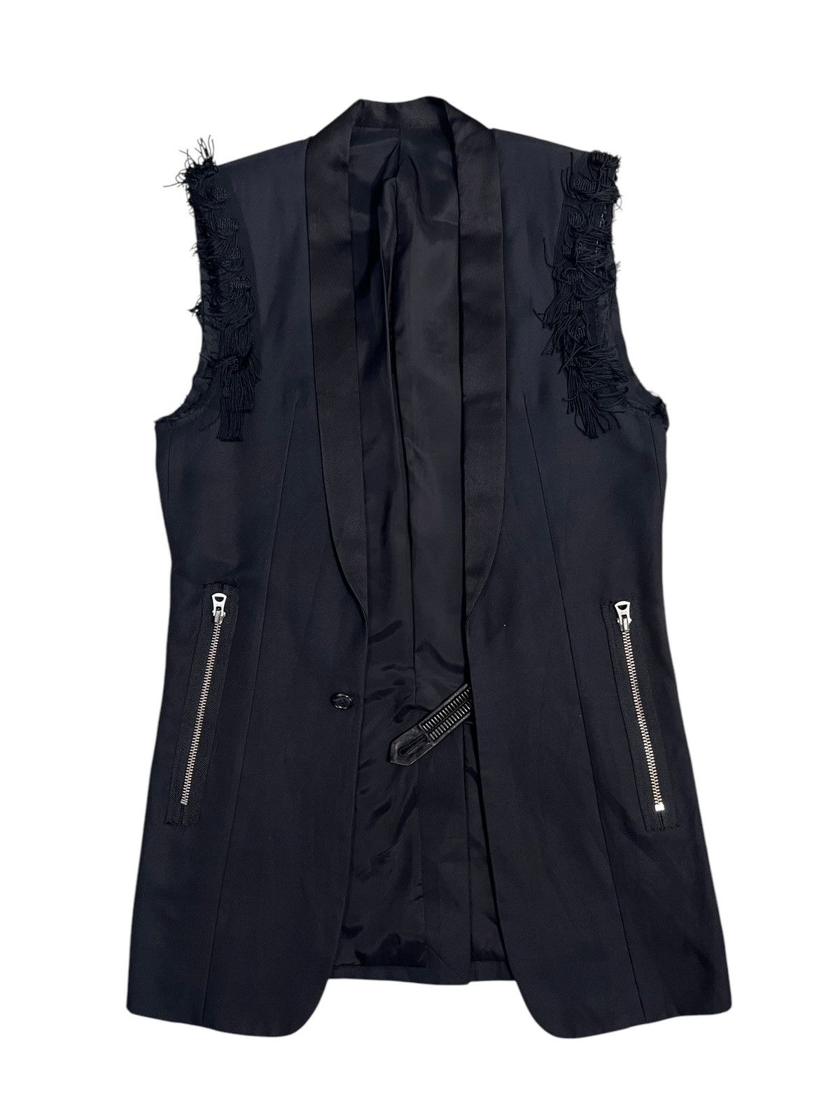 Undercover SS07 UnderCover For Rebels Sleeve less Blazer Jun Takahashi Size US M / EU 48-50 / 2 - 7 Thumbnail