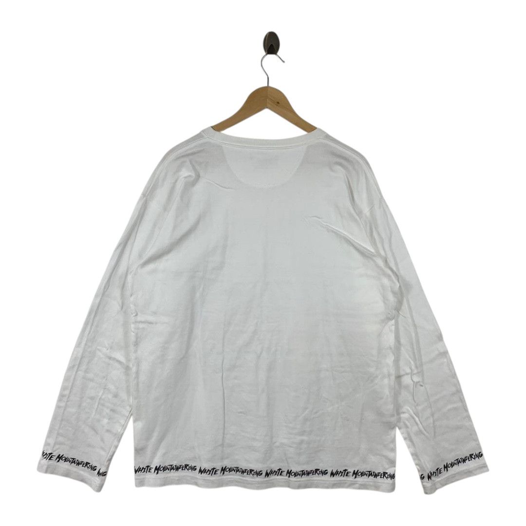 White Mountaineering White Mountaineering 2017AW Logo Hem Long Sleeve Shirt Size US L / EU 52-54 / 3 - 4 Thumbnail