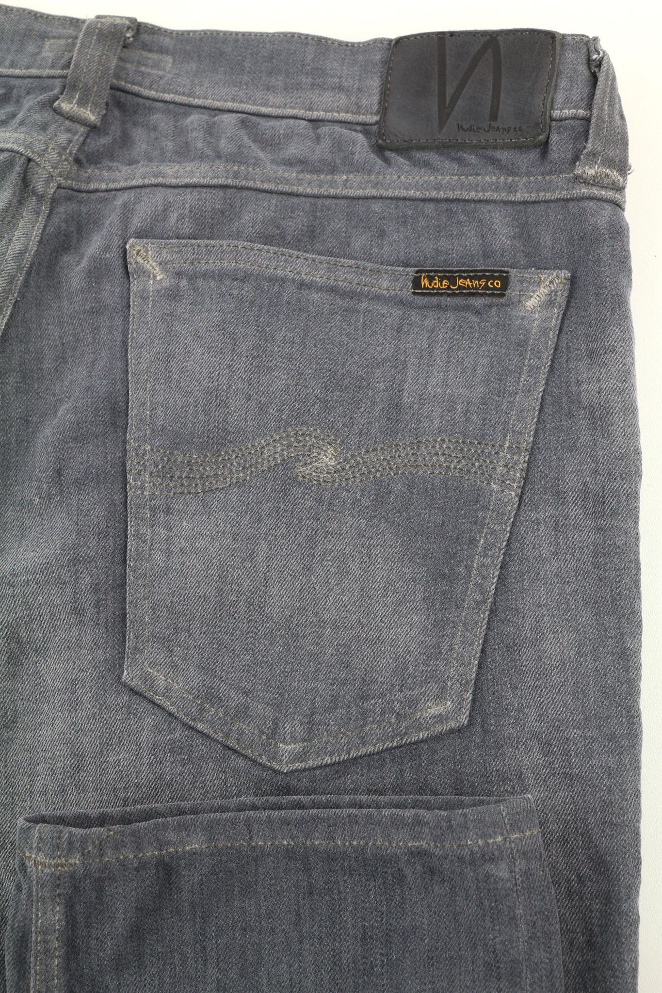 Nudie Jeans TIGHT LONG JOHN W34/L34 Slim Charcoal Jeans 80699 Size US 34 / EU 50 - 5 Thumbnail