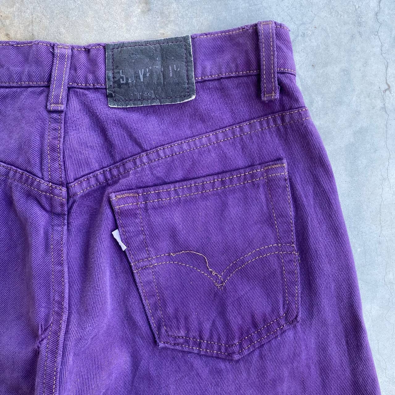 Levi's × Vintage BJ03-39 VINTAGE LEVIS SILVERTAB WIDE LEG W29X32 DISTRESSED Size US 29 - 15 Thumbnail