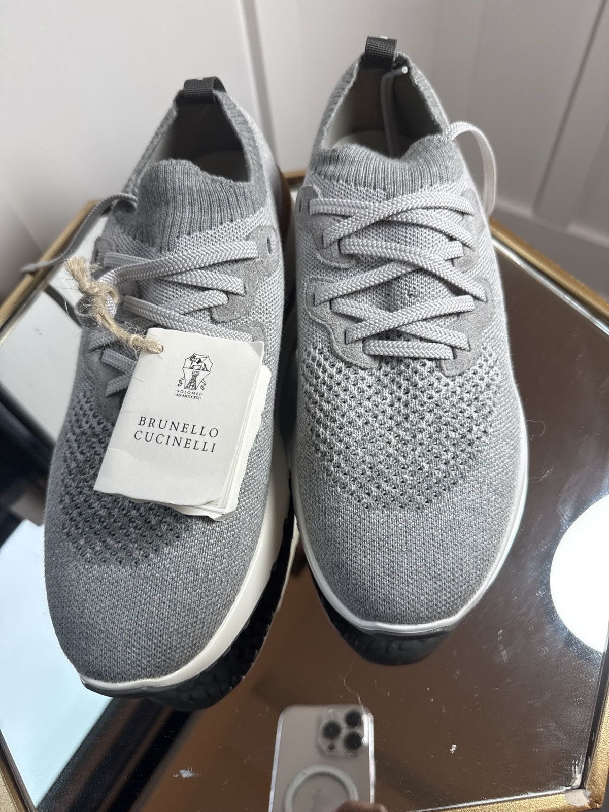 Brunello Cucinelli Brunello Cucinellu knit runners Size US 10.5 / EU 43-44 - 5 Thumbnail