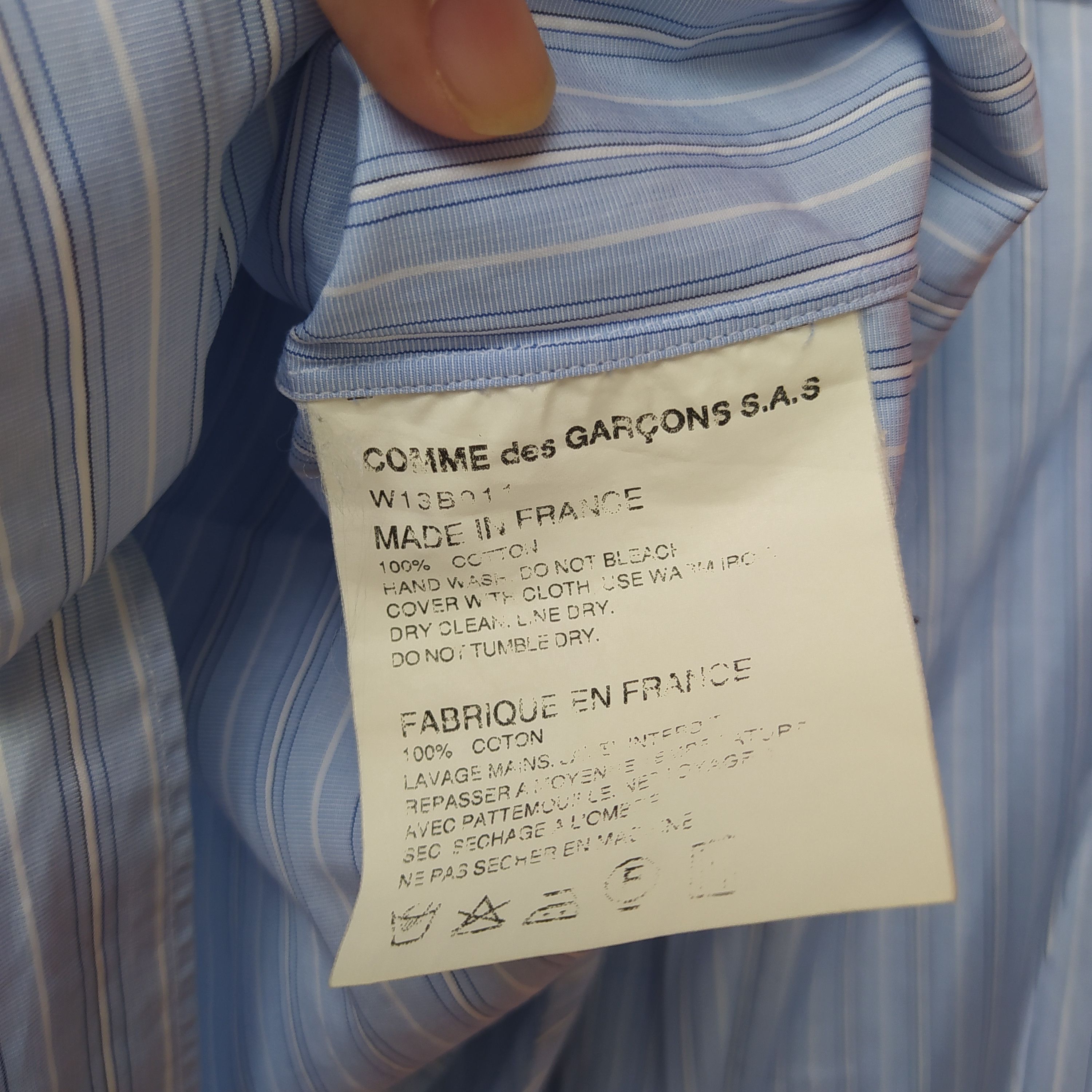 Comme des Garcons VINTAHE 90'S COMME DE GARCONS STRIPE Size US S / EU 44-46 / 1 - 3 Thumbnail