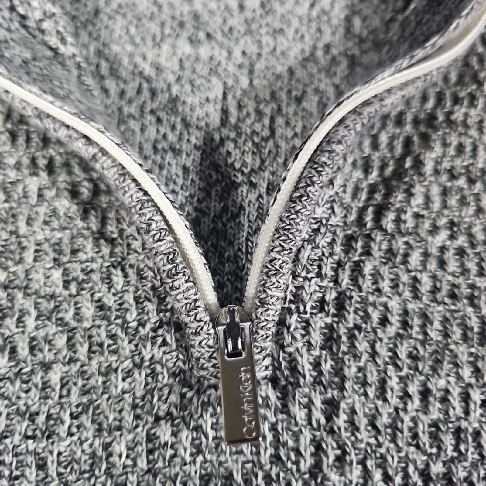 Calvin Klein Calvin Klein XL 1/4 Zip Sweater Size US XL / EU 56 / 4 - 3 Thumbnail