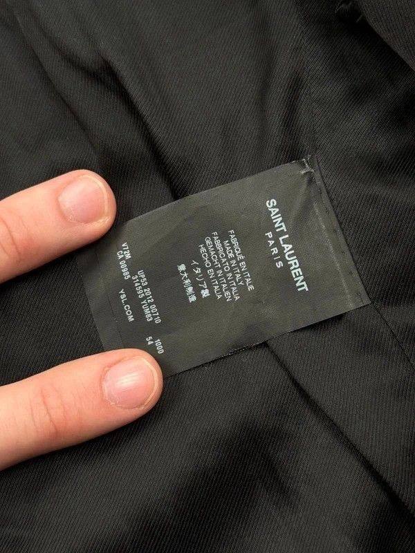 Saint Laurent Paris Saint Laurent jacket by Hedi Slimane 2012s archive Size US L / EU 52-54 / 3 - 8 Thumbnail