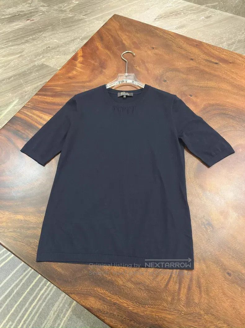 Loro Piana Loro Piana Short Sleeve T-Shirts Size S / US 4 / IT 40 - 3 Thumbnail