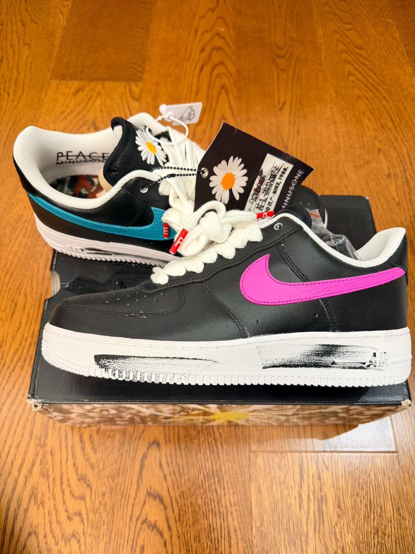 peaceminusone peaceminusone x nike air force 1 sneakers Size US 9.5 / EU 42-43 - 1 Thumbnail