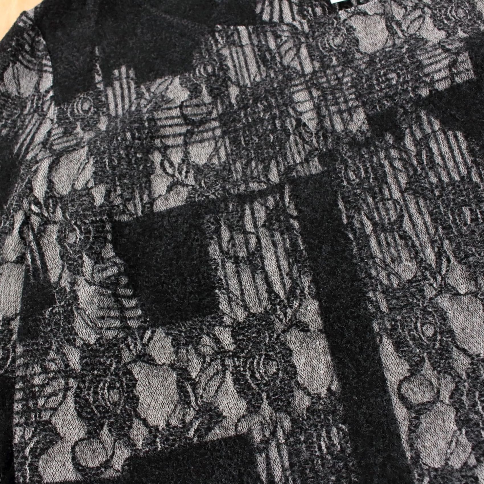 Joseph Ribkoff VINTAGE JOSEPH RIBKOFF crochet lace fishnet floral layered tunic sweater top sz 12 Womens Size XL / US 12-14 / IT 48-50 - 3 Thumbnail