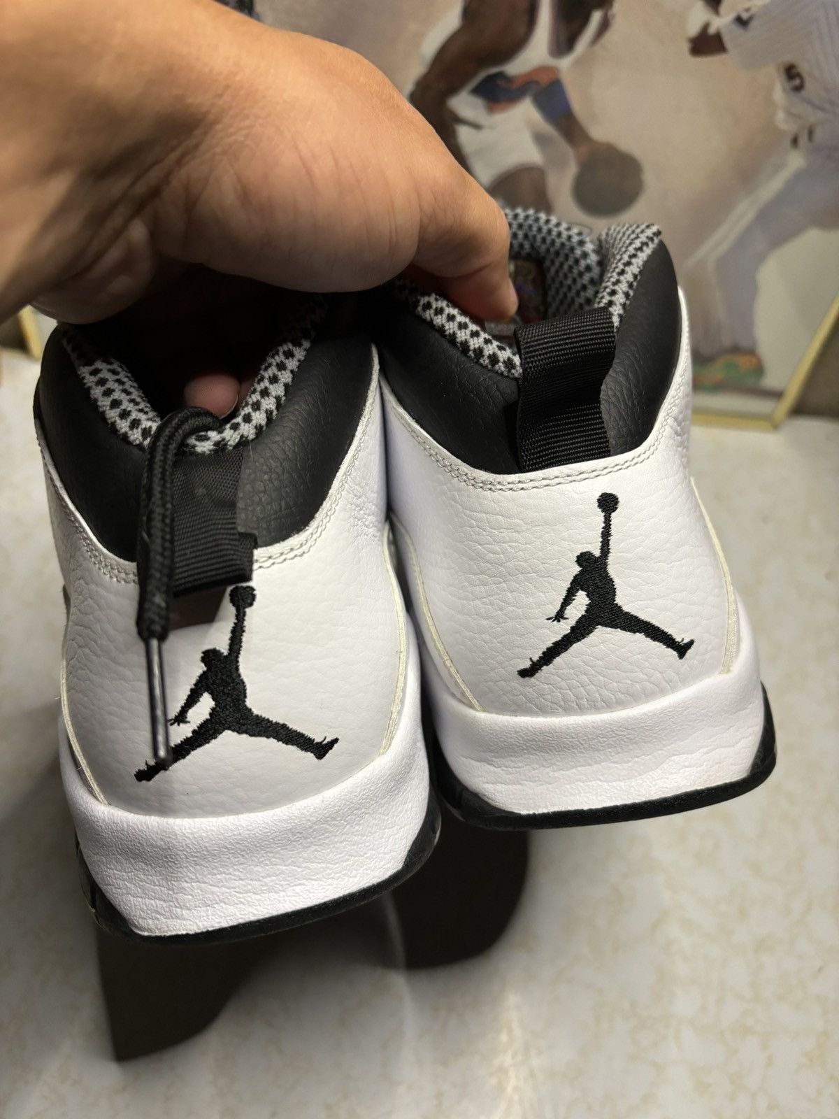 Jordan Brand Air Jordan 10 Retro 2013 Steel 2013 Size US 13 / EU 46 - 6 Thumbnail