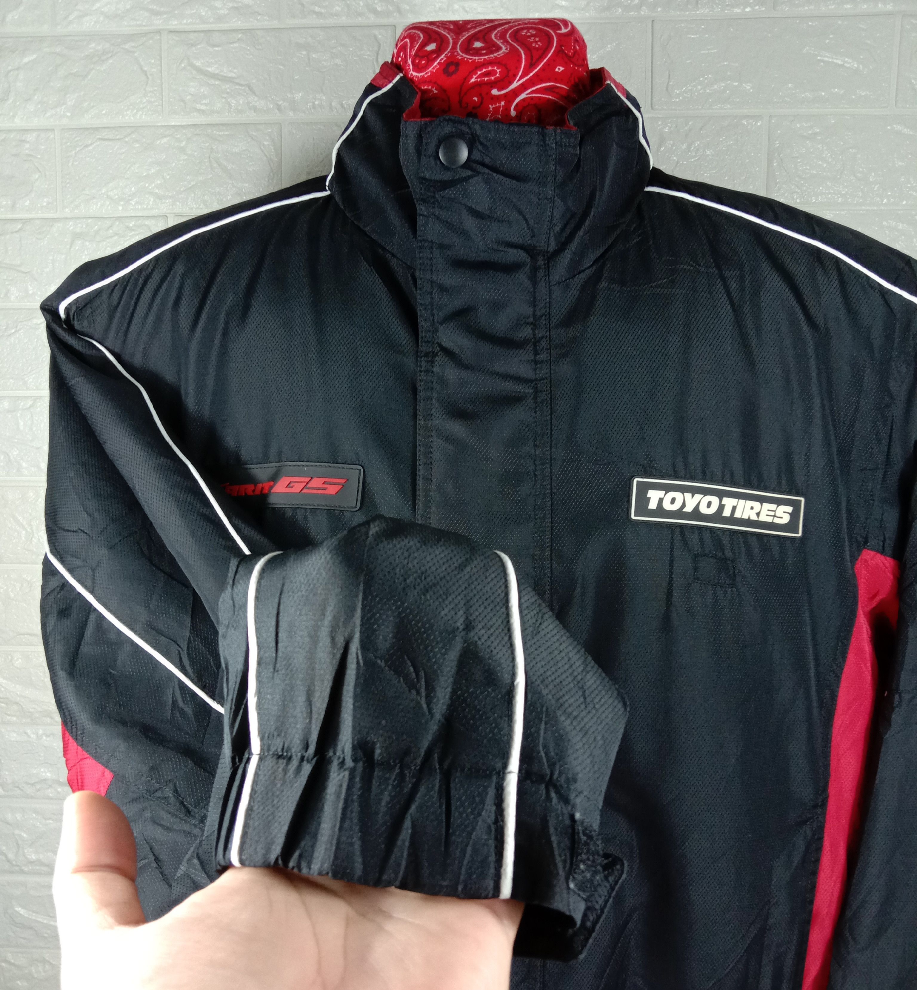 Japanese Brand Vintage Japanese Brand Toyo Tires Garit GS Racing Jacket Size US XL / EU 56 / 4 - 6 Thumbnail