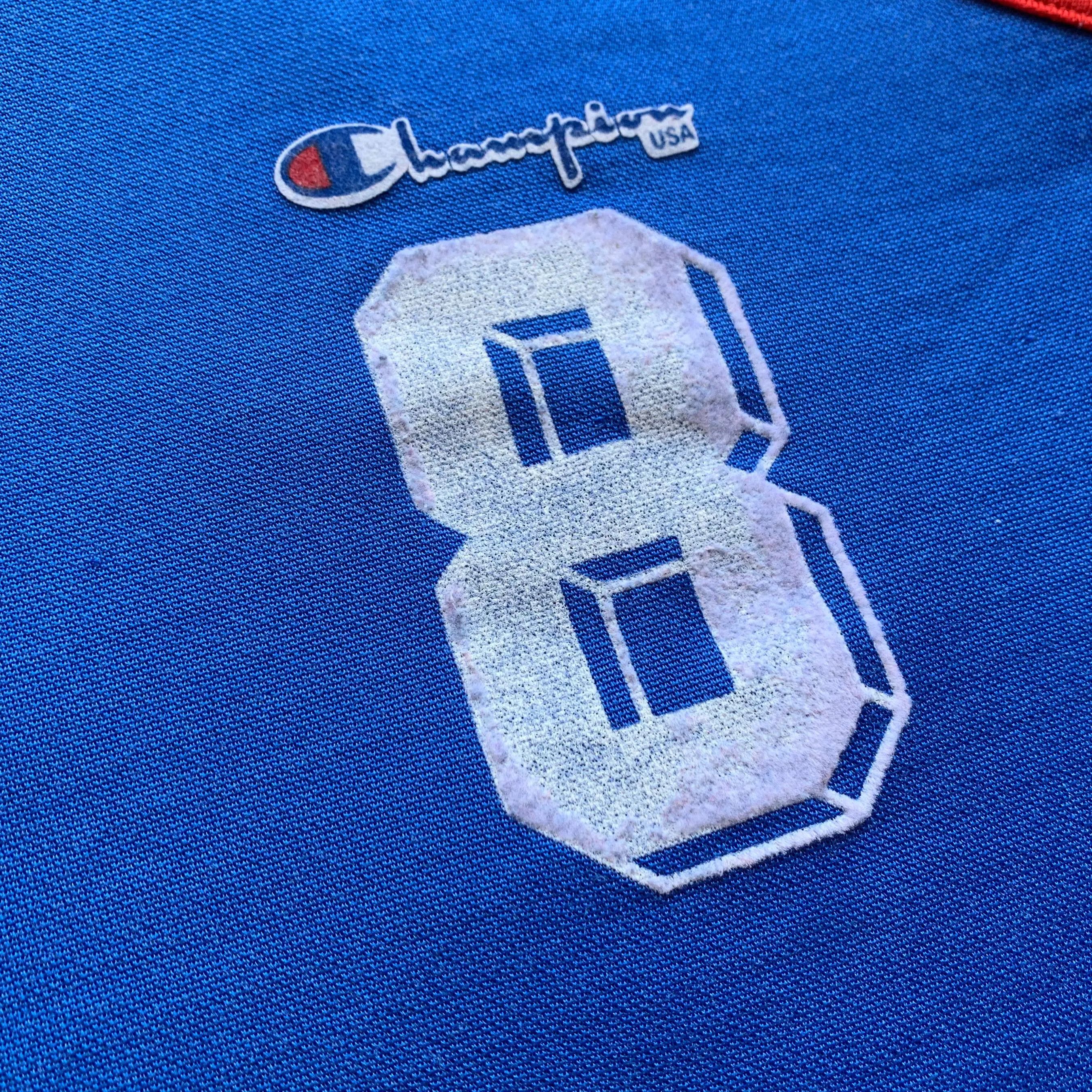 Champion Vintage 80s CHAMPION Jersey Kit Basketball Tank Top Tee Size US S / EU 44-46 / 1 - 4 Thumbnail