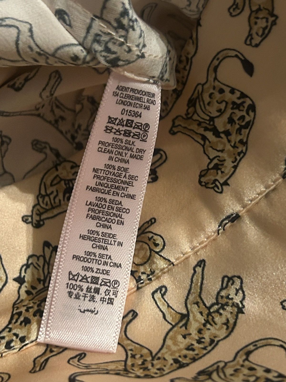 Agent Provocateur AGENT PROVOCATEUR Catalyna printed silk-satin pajama pants Size 24" / US 00 / IT 34 - 5 Thumbnail