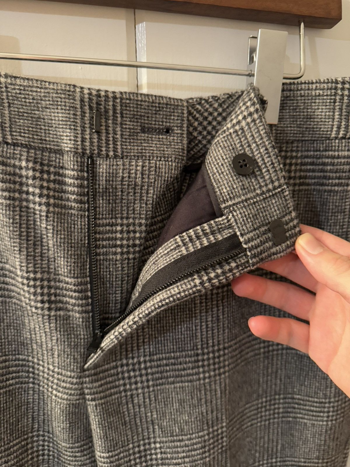 Yves Saint Laurent YSL Plaid Pants Size US 29 - 2 Thumbnail