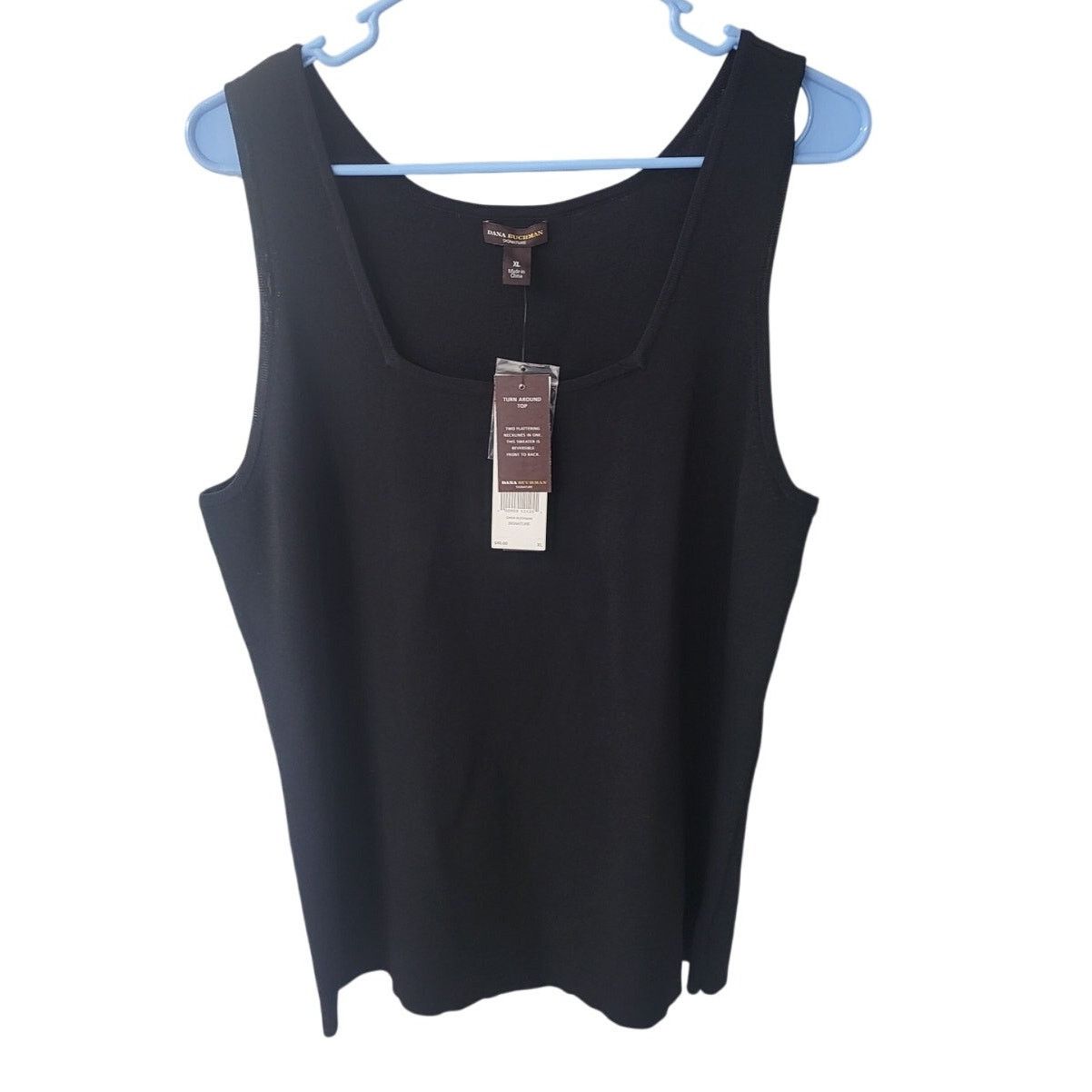 Other Dana Buchman Signature Black Turn Around Top - Xl - NEW Size XL / US 12-14 / IT 48-50 - 1 Thumbnail