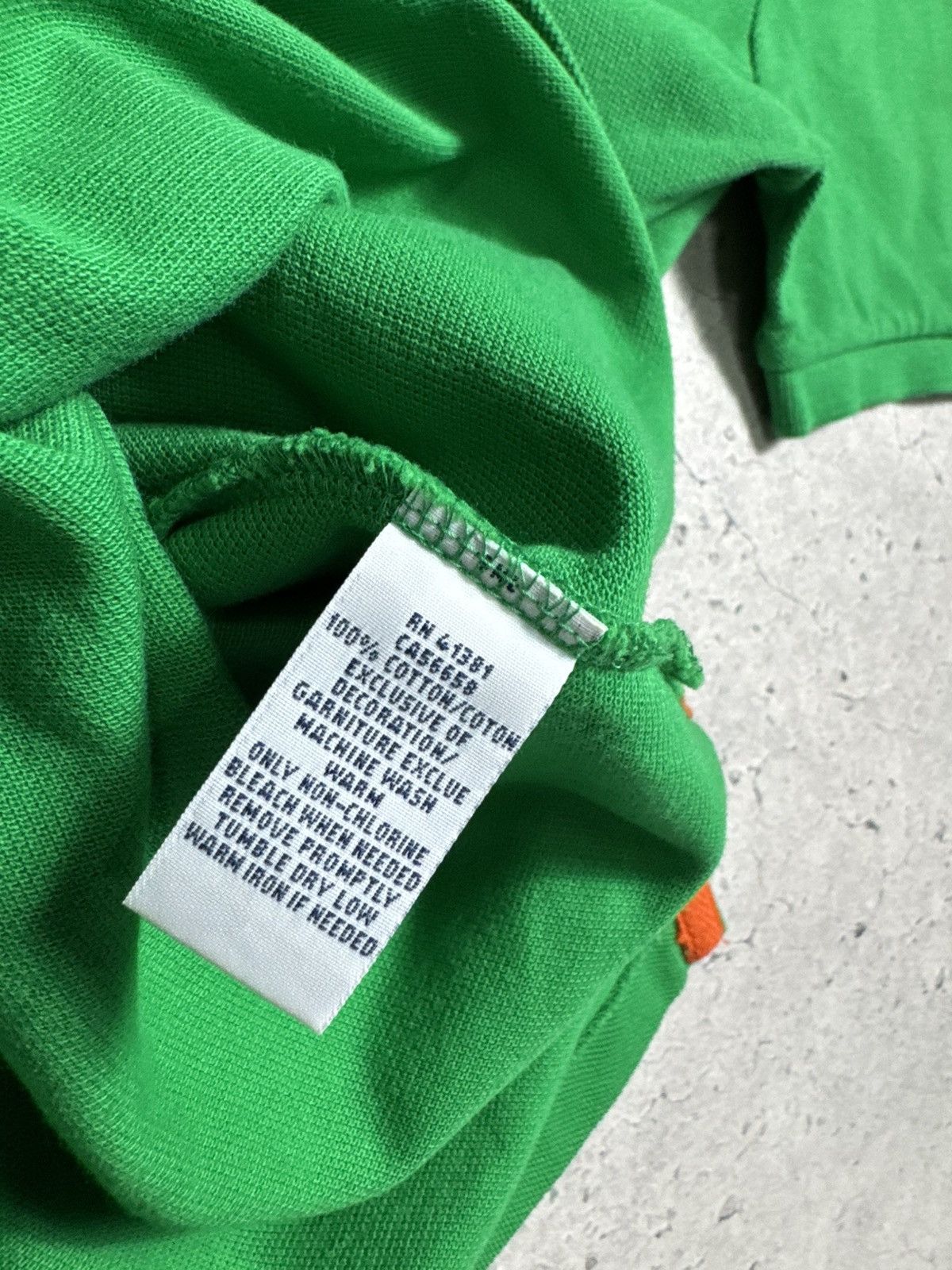Polo Ralph Lauren Polo Ralph Lauren Big Pony #3 Vintage Polo Shirt Green Size US M / EU 48-50 / 2 - 6 Thumbnail