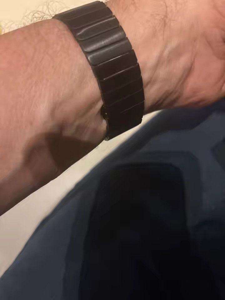 Japanese Brand Black Color Stainless Steel Mod Kit for 45 mm 🍎Watch Size ONE SIZE - 2 Thumbnail