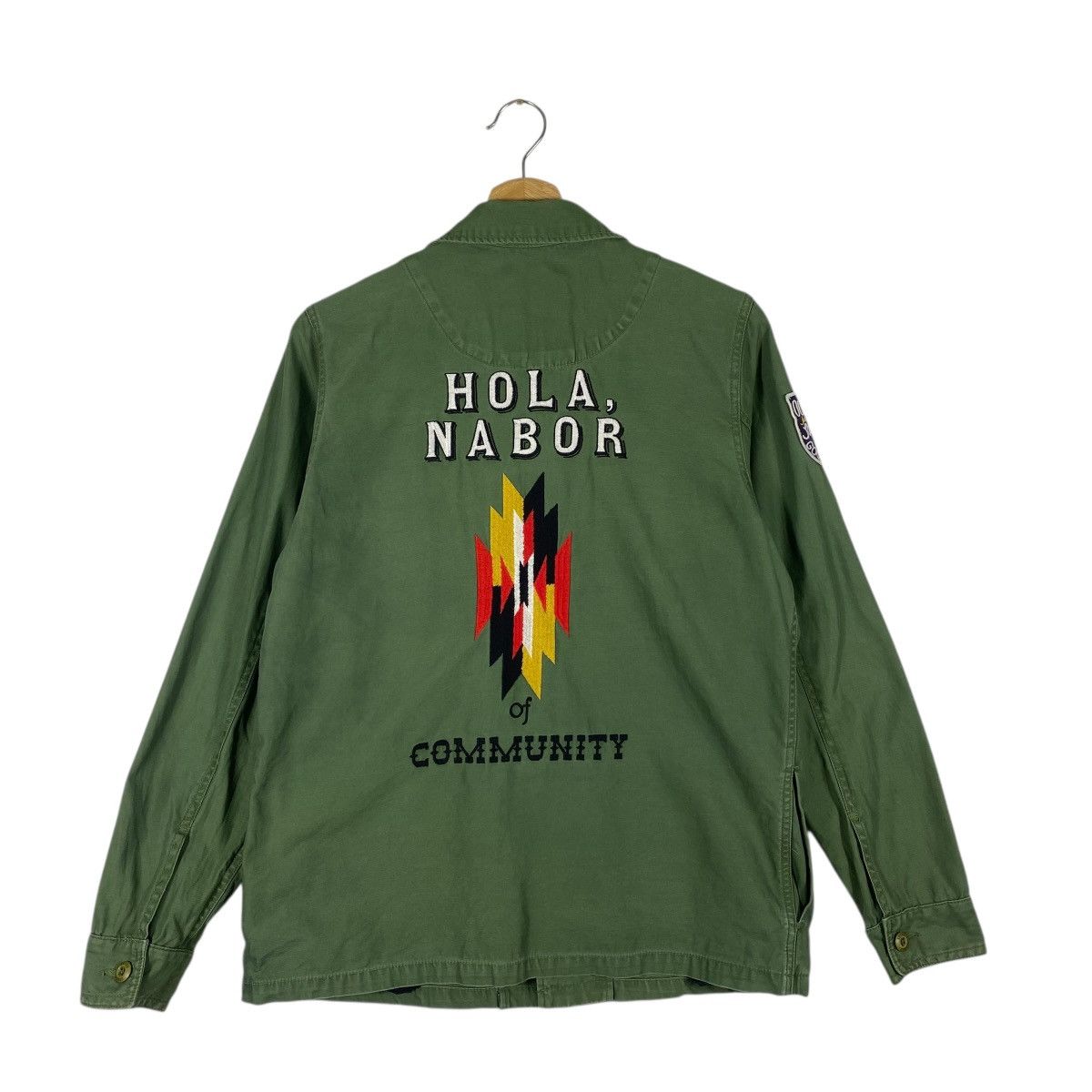 Japanese Brand Rodeo Crown Native Chimayo Button Shirt M Size Green Colour Size US M / EU 48-50 / 2 - 14 Thumbnail