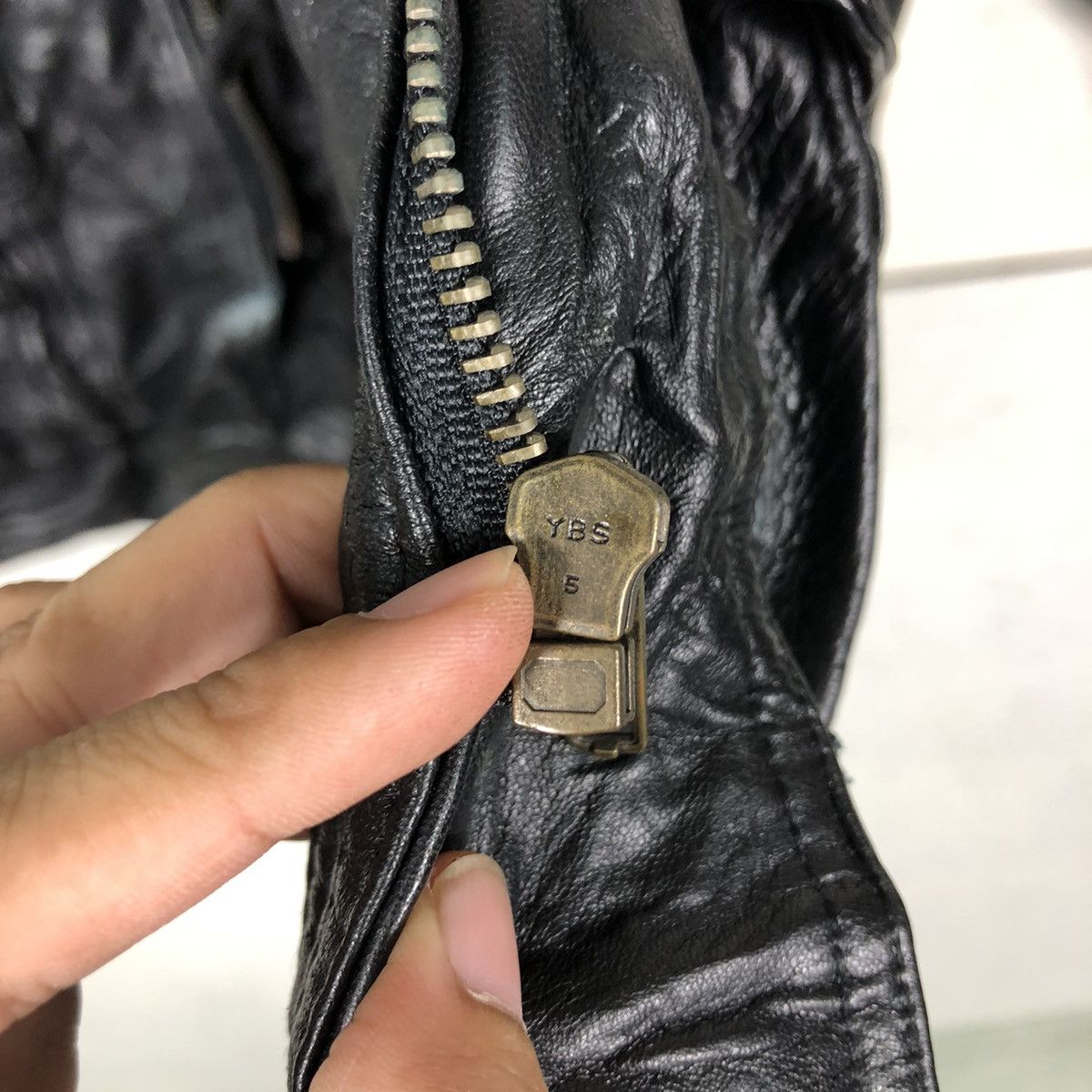 Japanese Brand 📌Vintage Biker Genuine Leather Jacket Vernon Issey Miyake Size US L / EU 52-54 / 3 - 18 Thumbnail