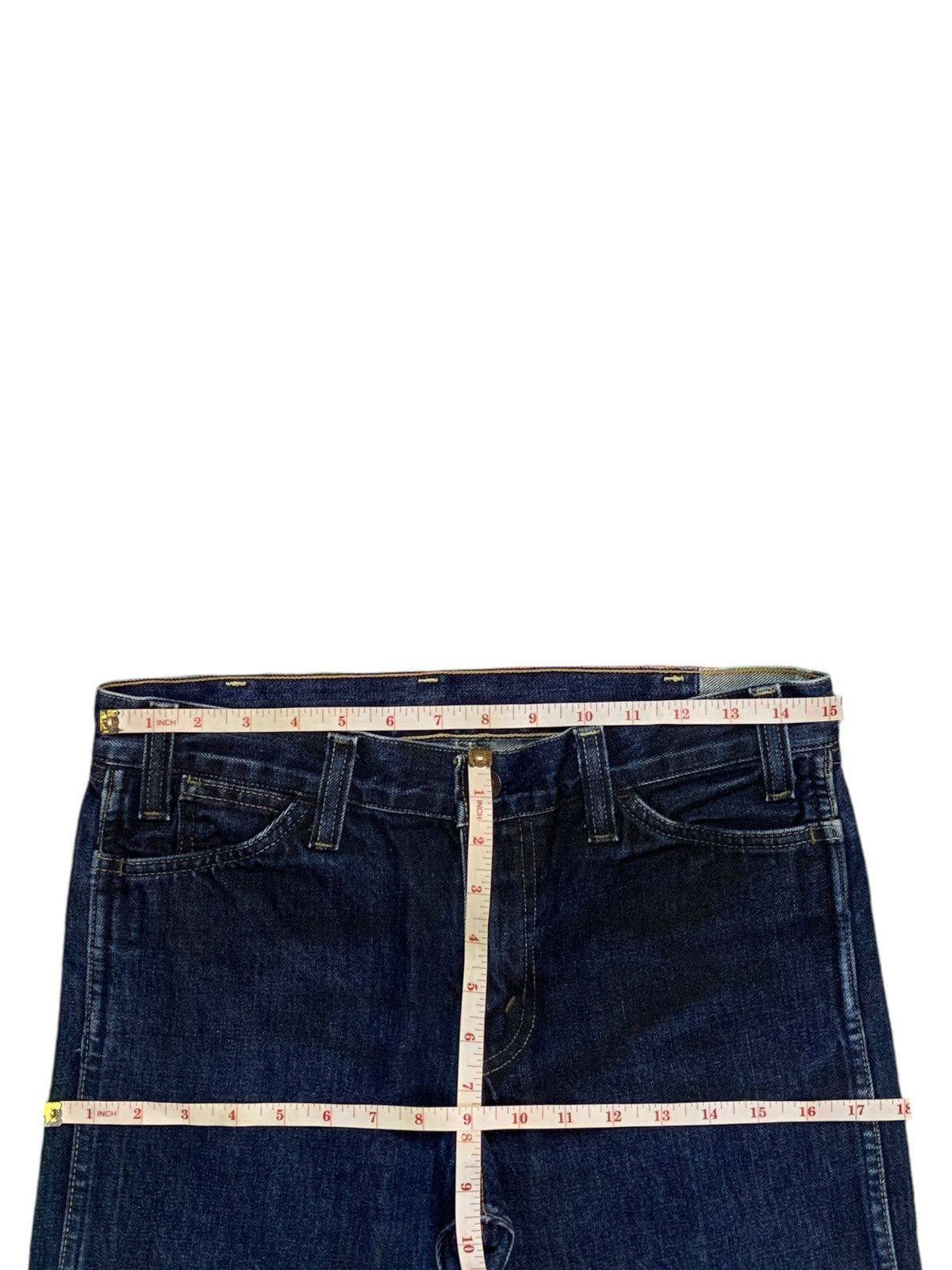 Levi's × Levi's Vintage Clothing Vintage 90s Levis Orange Tab Big E Blue Denim Shorts Size 30" / US 8 / IT 44 - 15 Thumbnail