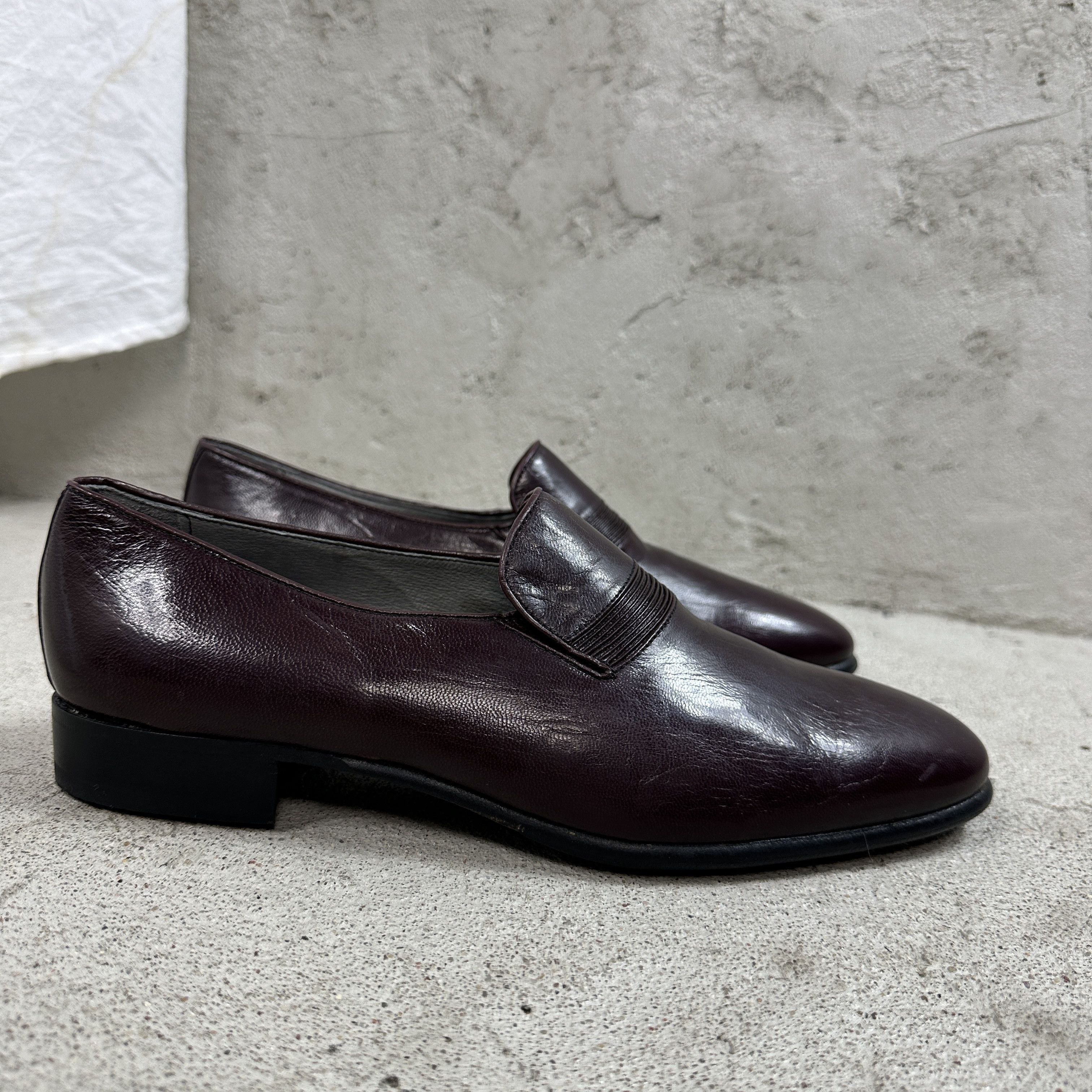 Vintage Vintage Avant Garde Leather Elegant Loafers 00s Size US 11 / EU 44 - 4 Thumbnail