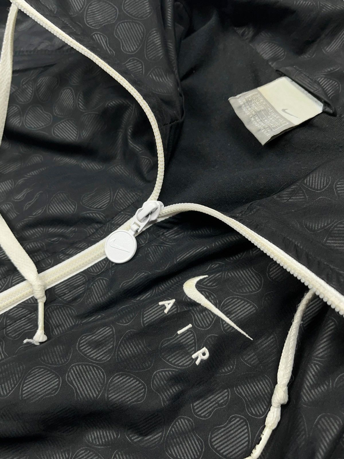 Nike × Vintage Vintage Nike Air Monogram Cropped Jacket y2k Size S / US 4 / IT 40 - 5 Thumbnail