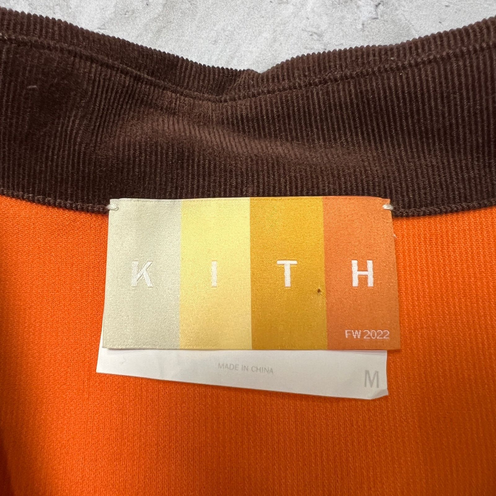 Kith Kith Patchwork Cord Ludlow Shirt MENS M Pimento Button Down Size US M / EU 48-50 / 2 - 5 Thumbnail