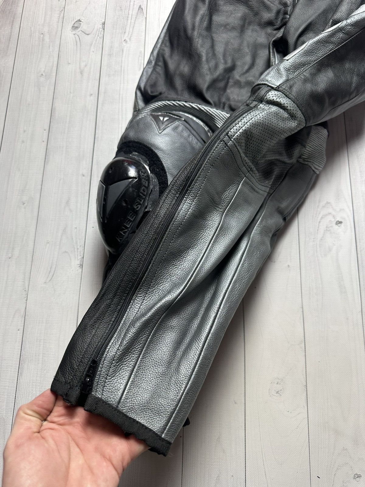Ducati Vintage Dainesse X Ducati Moto tracksuit jacket leather L Size US 34 / EU 50 - 11 Thumbnail