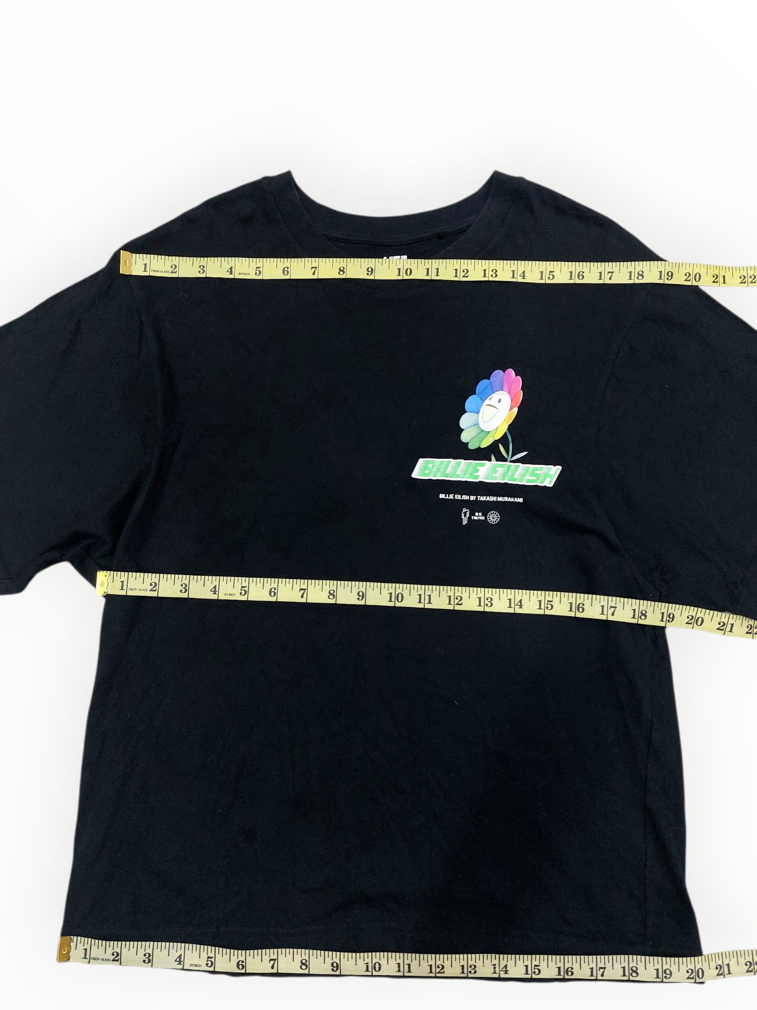 Takashi Murakami Billie Ellish by Takashi Murakami Flower Logo Tee T-Shirt Size US M / EU 48-50 / 2 - 9 Thumbnail