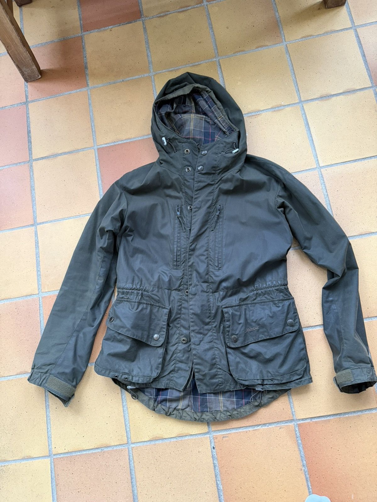 Barbour × TO KI TO Barbour × TO KI TO Utility Hooded Jacket Rare Limited Collab Size S / US 4 / IT 40 - 2 Thumbnail