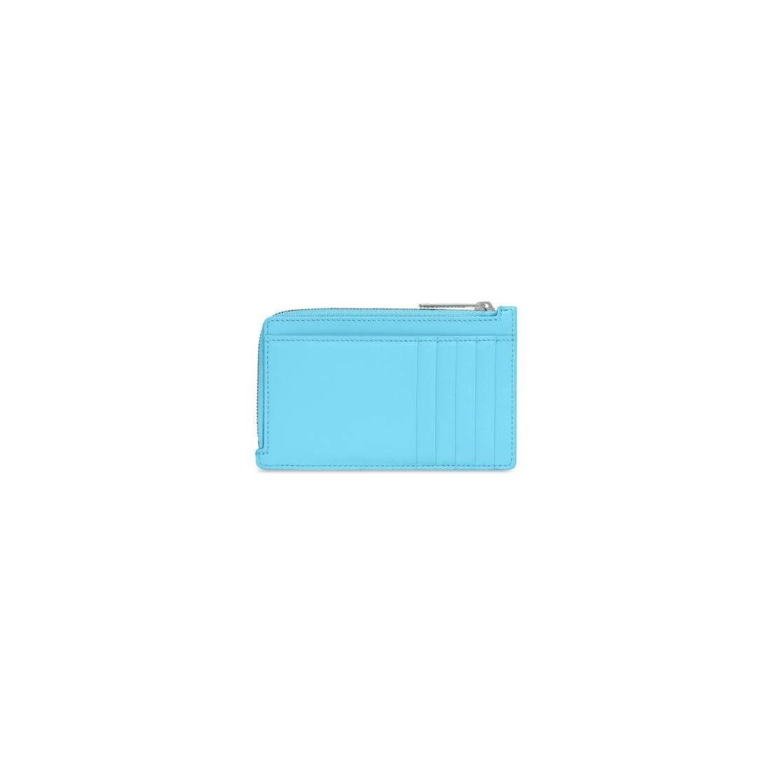 Balenciaga o1mt1gz0125 Size: OS / Envelope Long Coin Card Holder Blue Size ONE SIZE - 2 Thumbnail