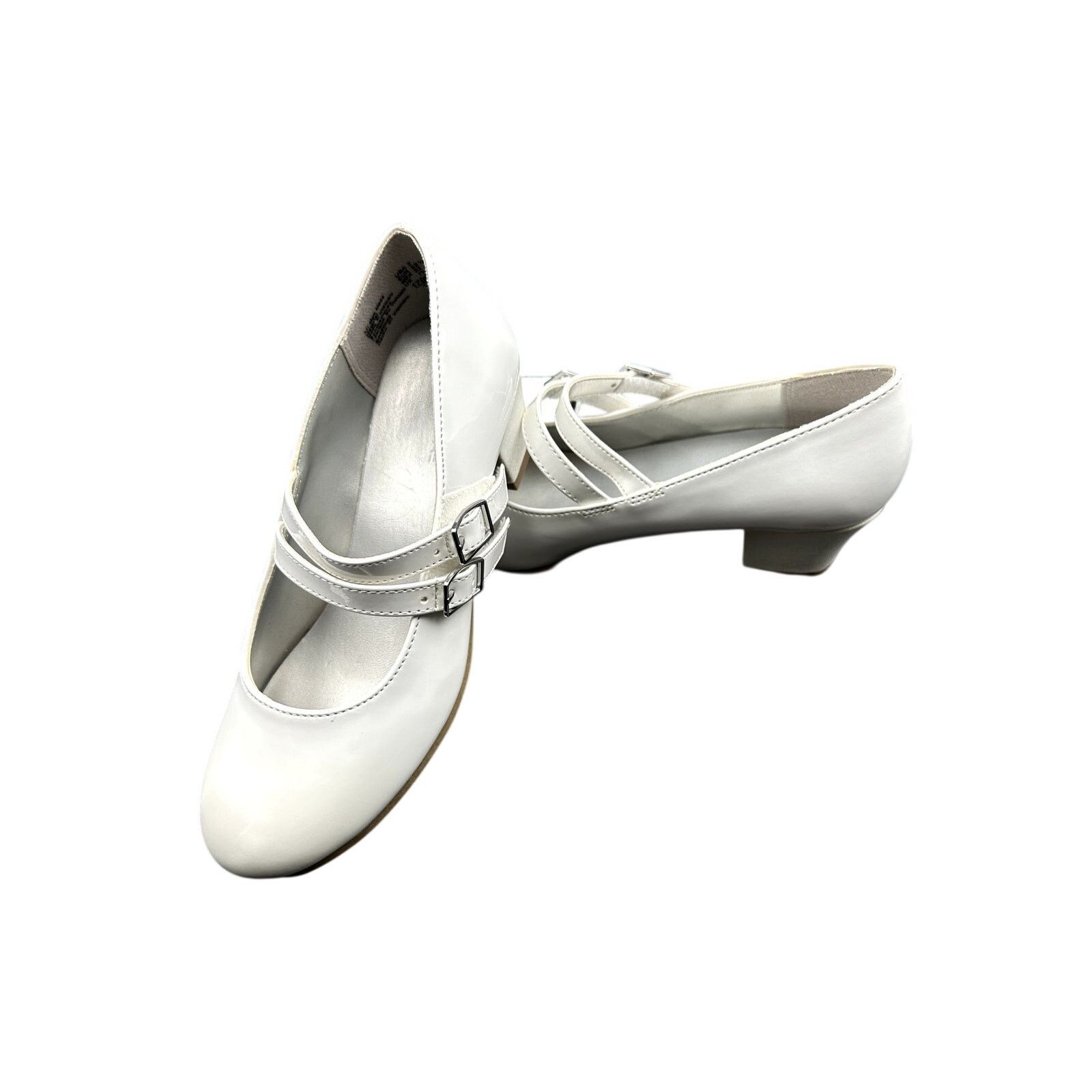 Other American Eagle Girls White Dress Shoe-Double Strap Mary Jane Size US 5 / EU 37 - 1 Thumbnail