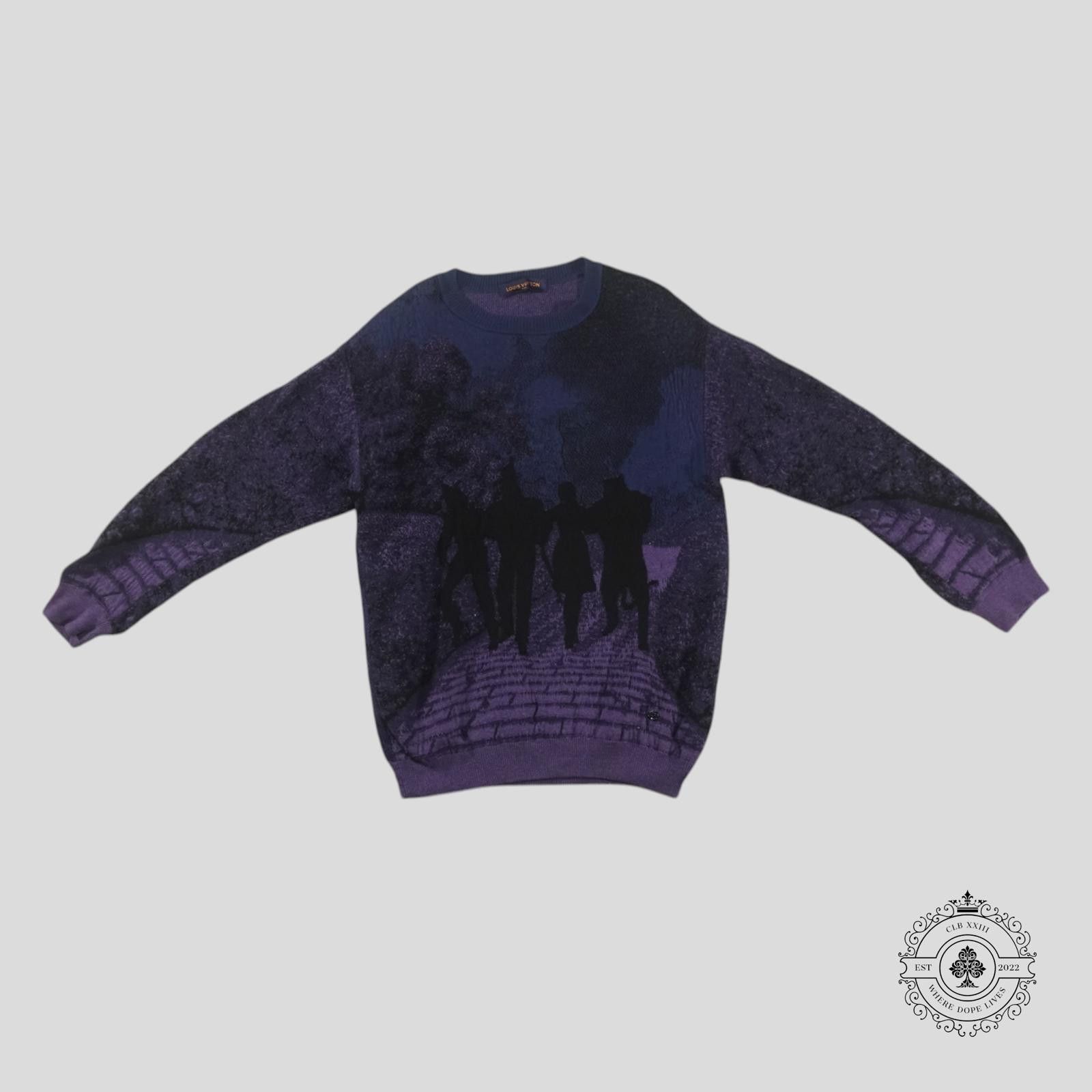 Louis Vuitton Louis Vuitton Wizard of Oz Brick Road Sweater in Purple Size ONE SIZE - 1 Thumbnail