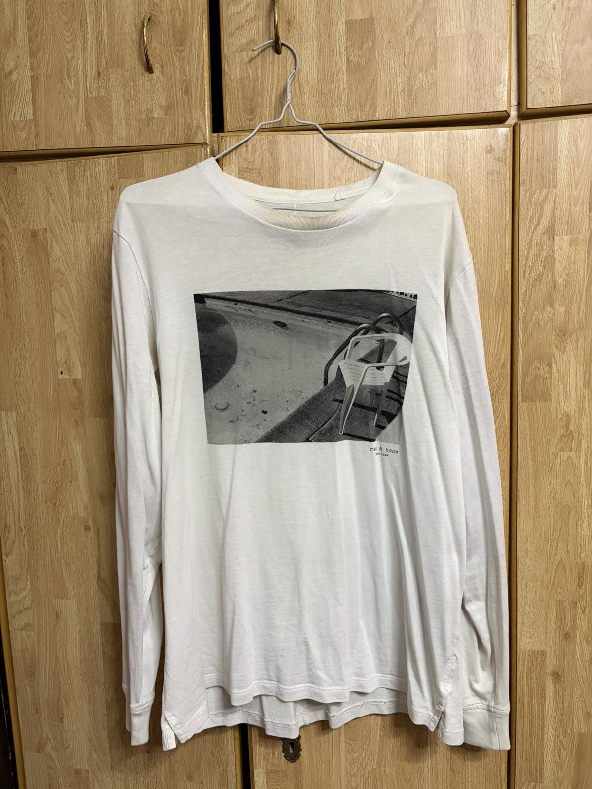 Rag & Bone Rag and bone swimming pool long-sleeve white Size US L / EU 52-54 / 3 - 1 Thumbnail