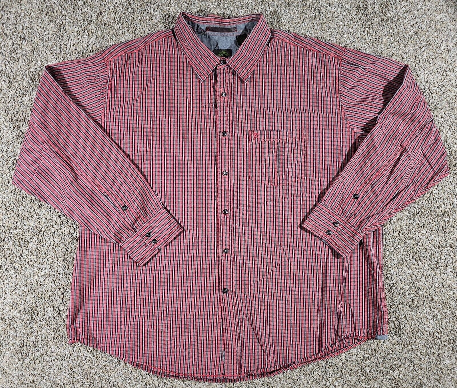 Timberland Timberland Shirt Size XXL Red Plaid long Sleeve Button Up Size US XXL / EU 58 / 5 - 1 Thumbnail