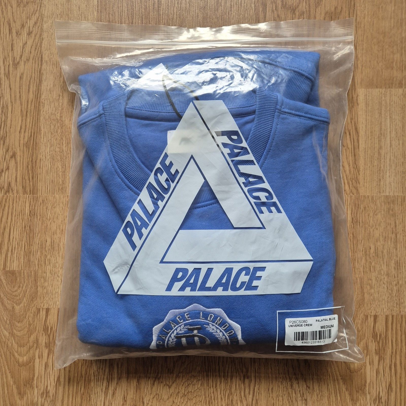 Palace Palace Universe Crew Palatial Blue Medium Brand New SS24 Size US M / EU 48-50 / 2 - 8 Thumbnail