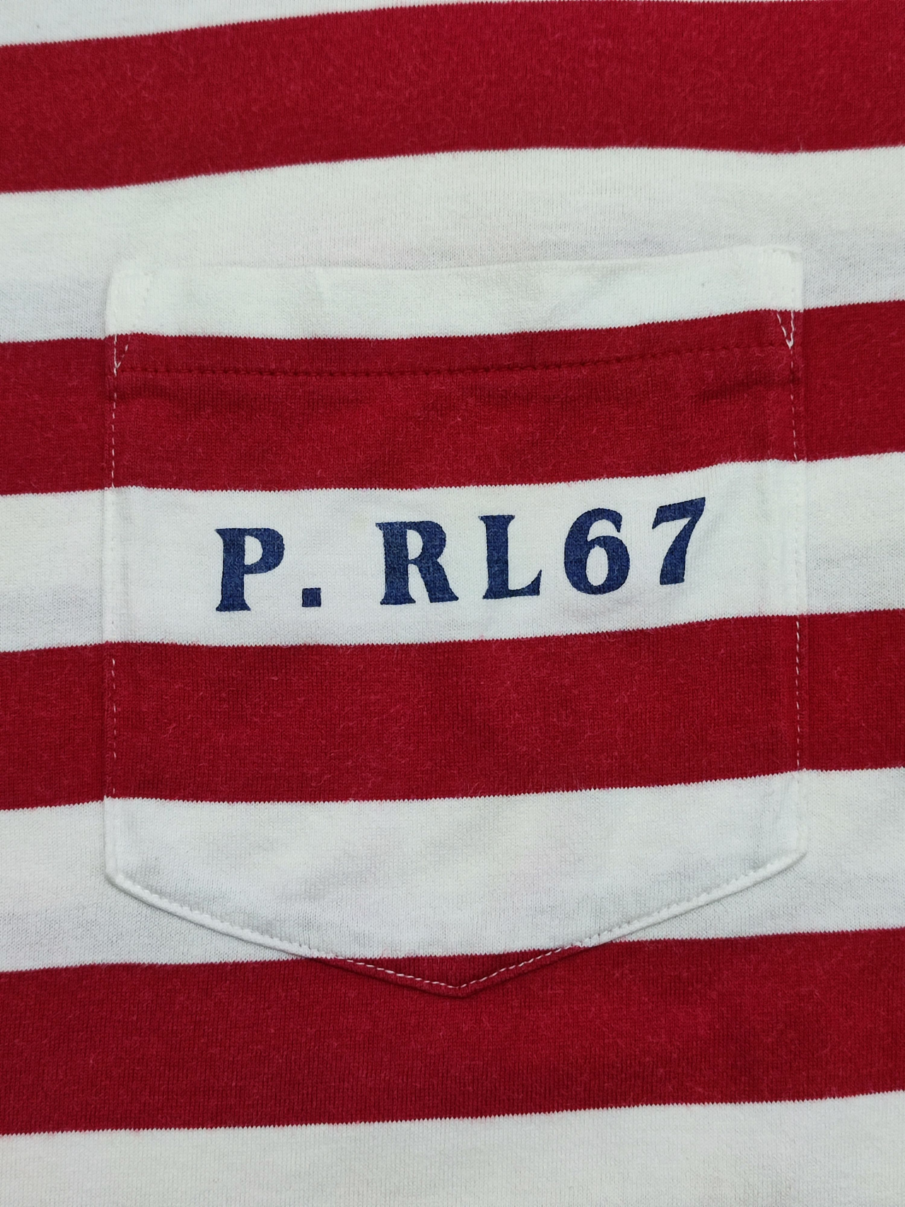 Polo Ralph Lauren Polo By Ralph Lauren P. RL67 Striped Pocket Tee Size US M / EU 48-50 / 2 - 11 Thumbnail
