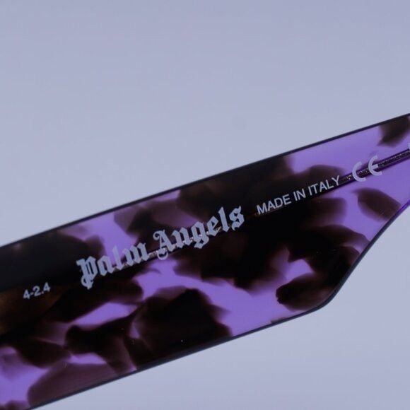Palm Angels Palm Angels PERI002 PALM 3449 Sunglasses Purple Rectangle Size ONE SIZE - 8 Thumbnail
