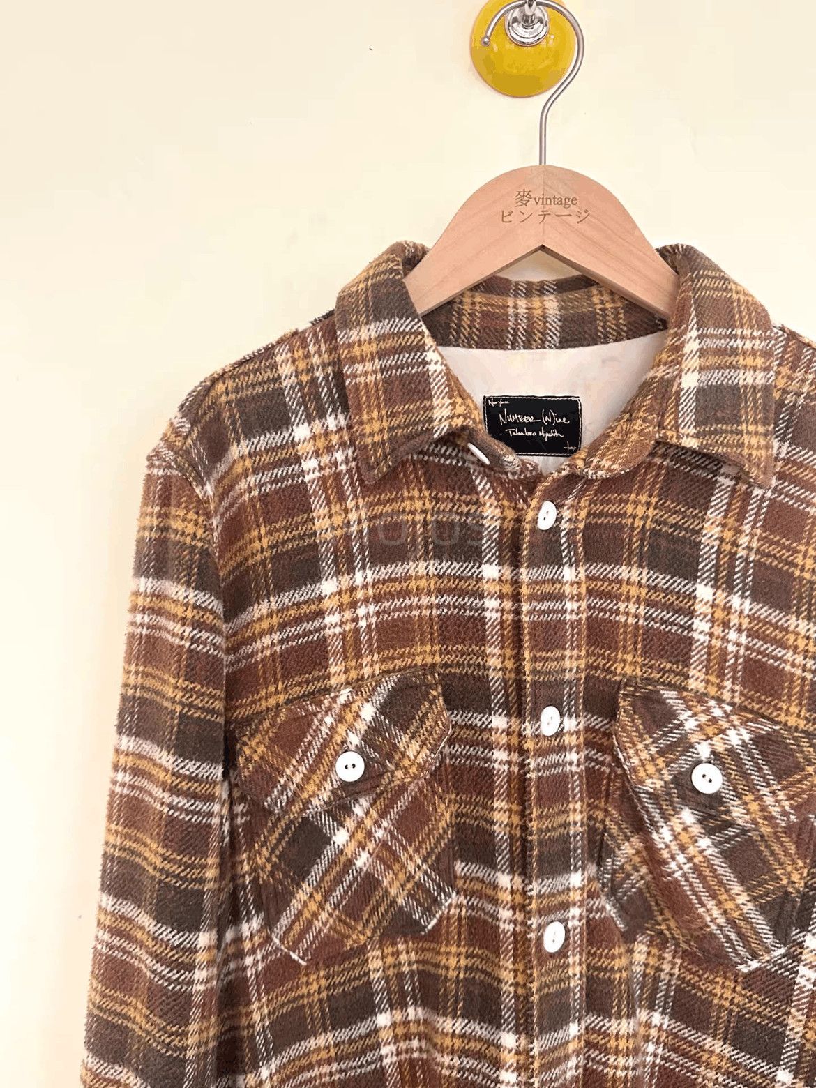 Number (N)ine Sz 2 Number Nine 05AW The High Street Plaid Shirt Jacket Size US M / EU 48-50 / 2 - 3 Thumbnail