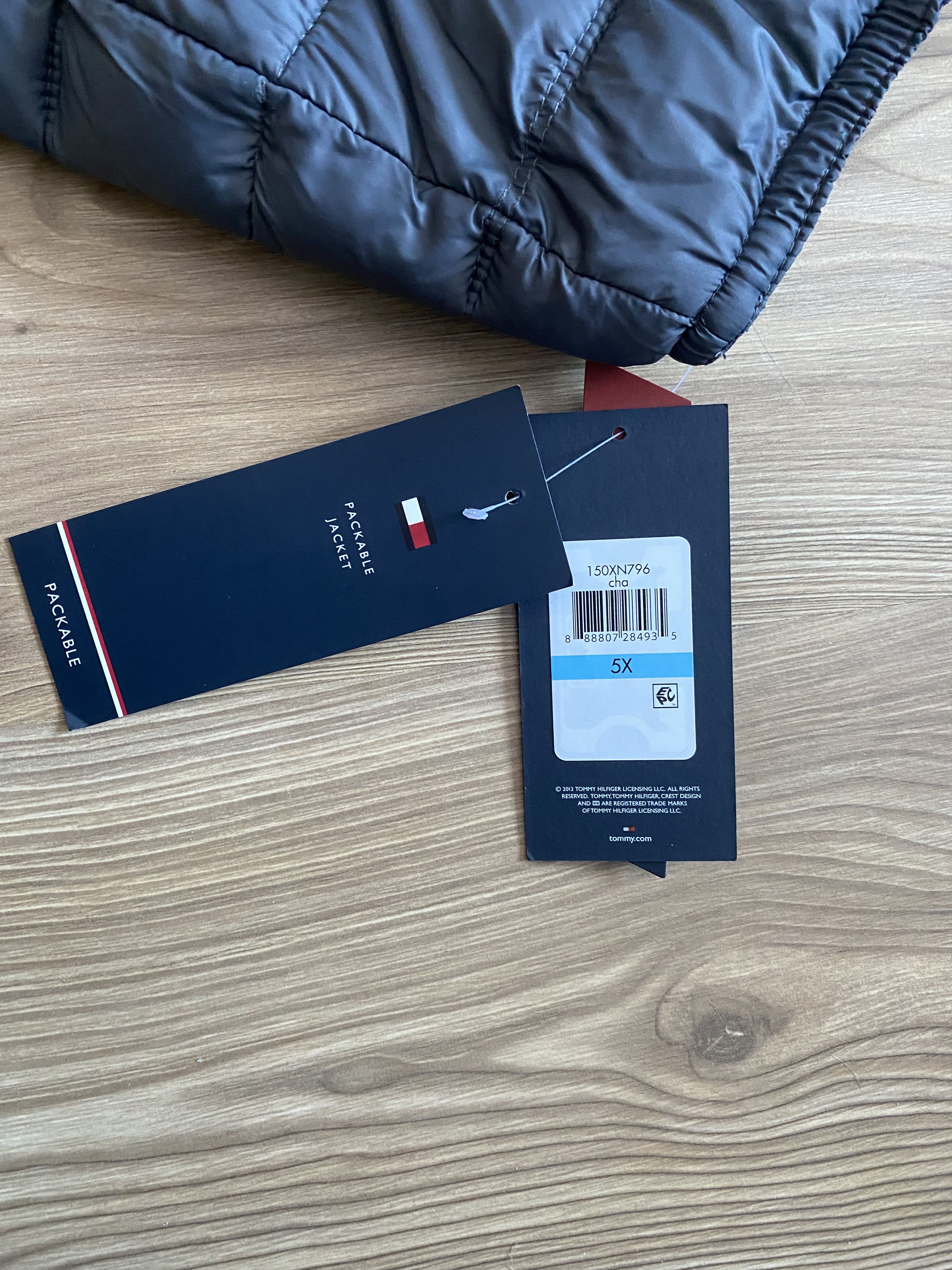 Tommy Hilfiger NWT Tommy Hilfiger Men's Packable Down Jacket - Big&Tall 5XL Size US XXL / EU 58 / 5 - 11 Thumbnail