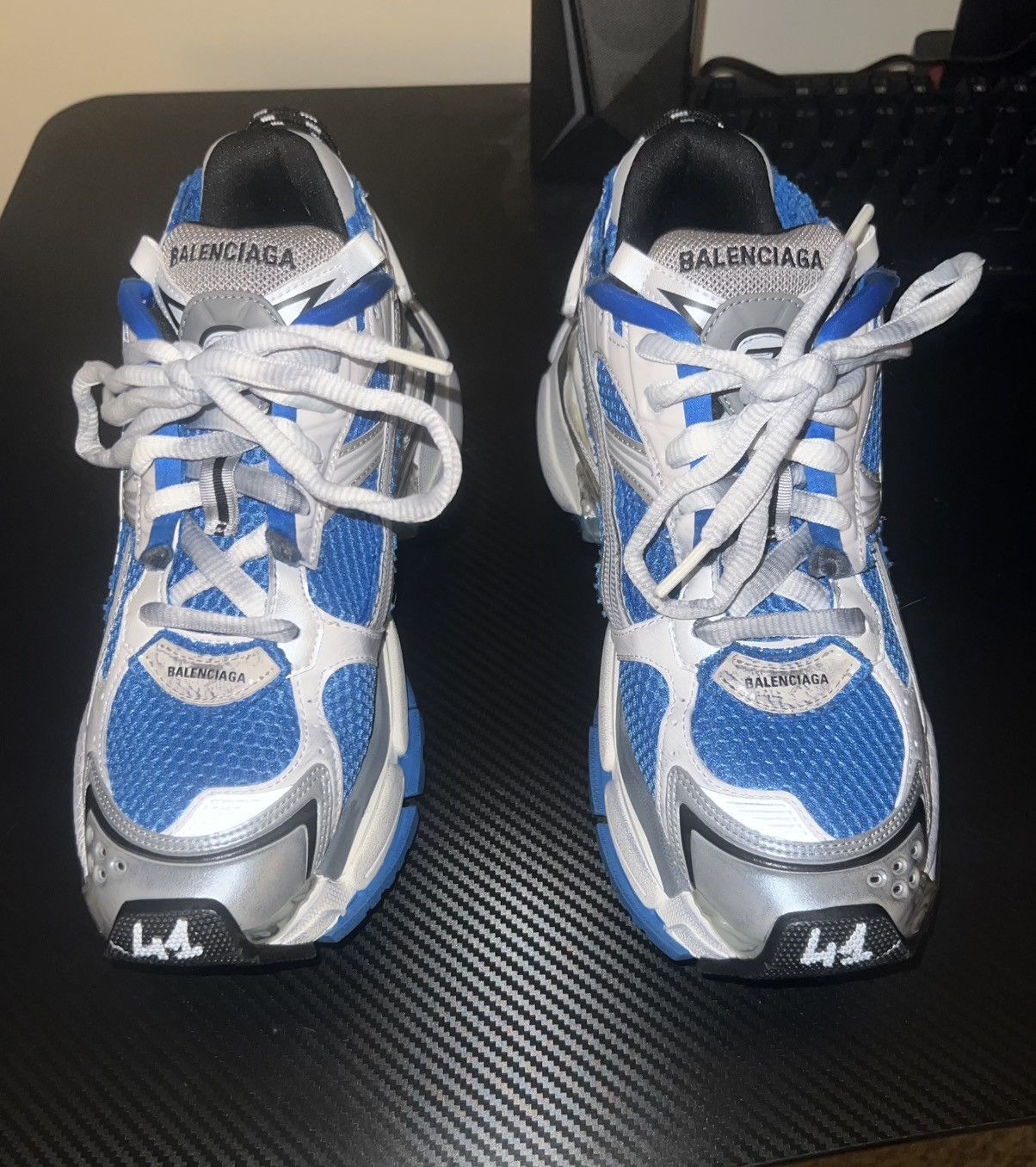 Balenciaga Balenciaga Runner Blue Size US 8 / EU 41 - 3 Thumbnail