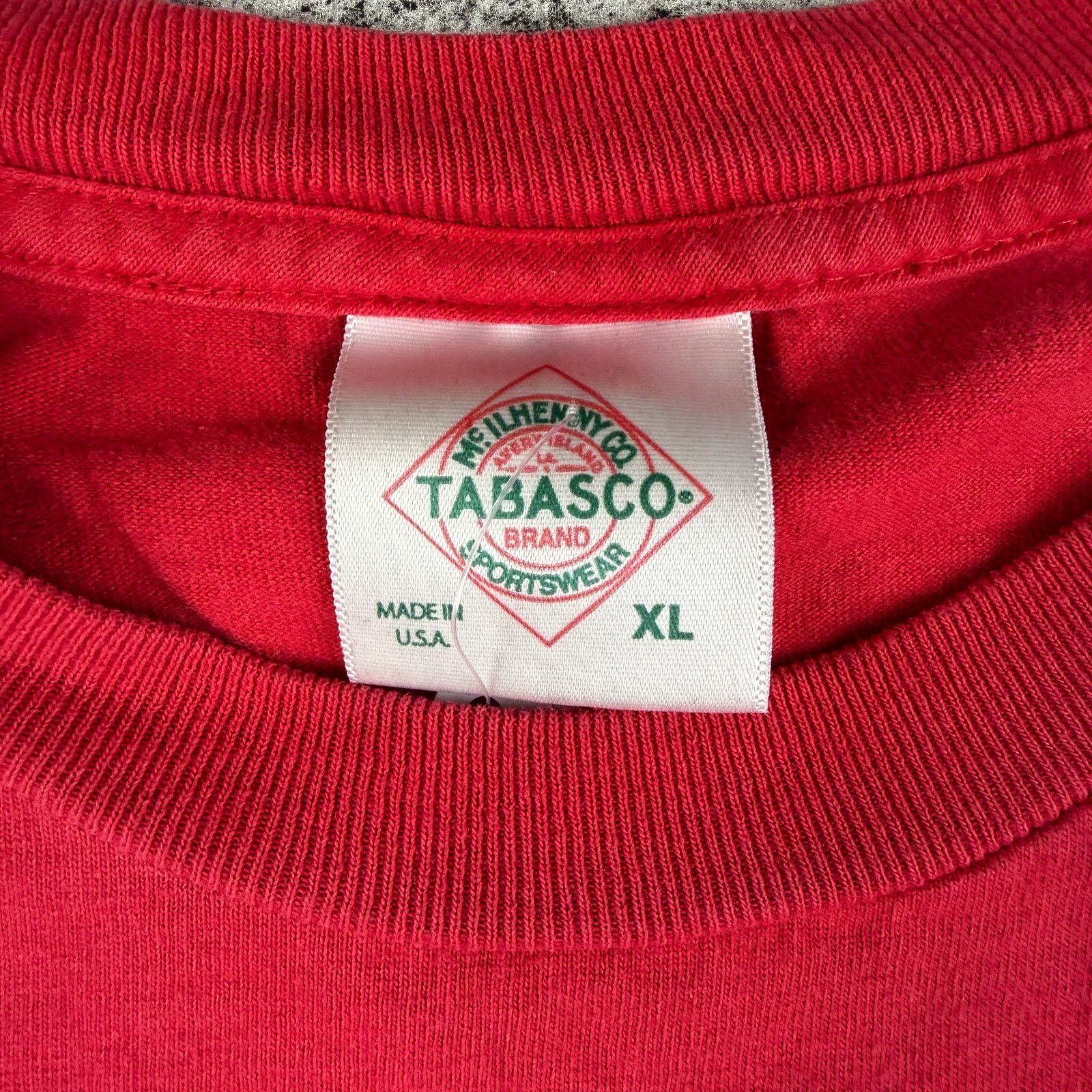 Tabasco Vintage Tabasco Shirt size XL USA Made Promo Shirt Size US XL / EU 56 / 4 - 3 Thumbnail