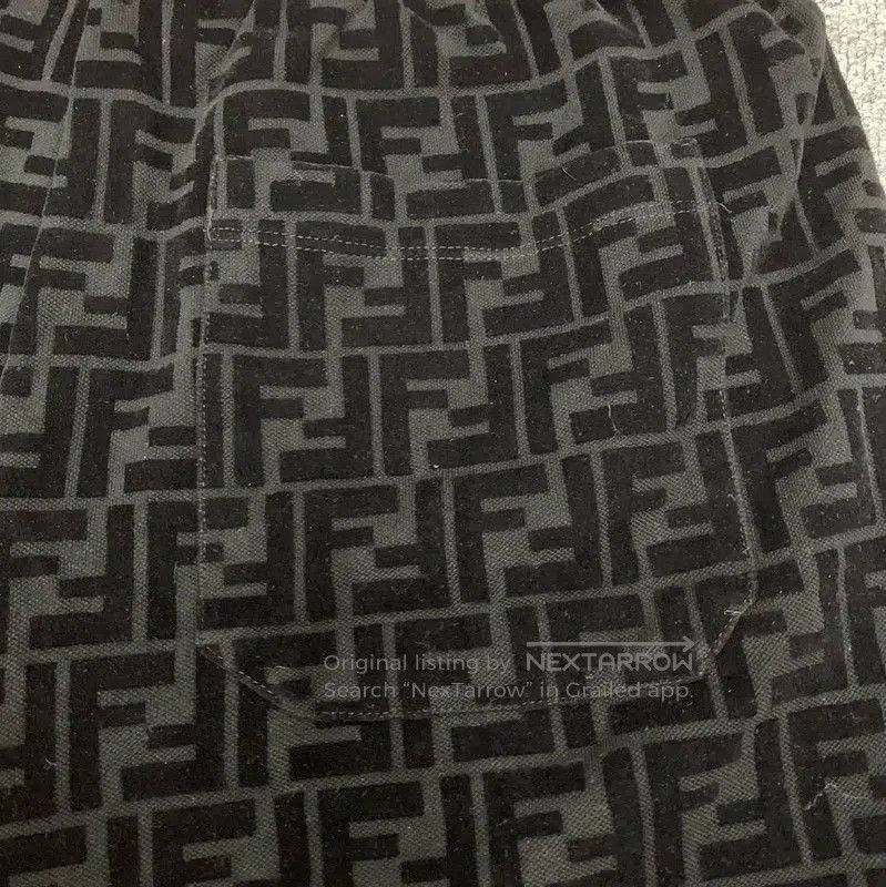 Fendi Fendi Black Cotton Women's Shorts . Size 41" - 3 Thumbnail