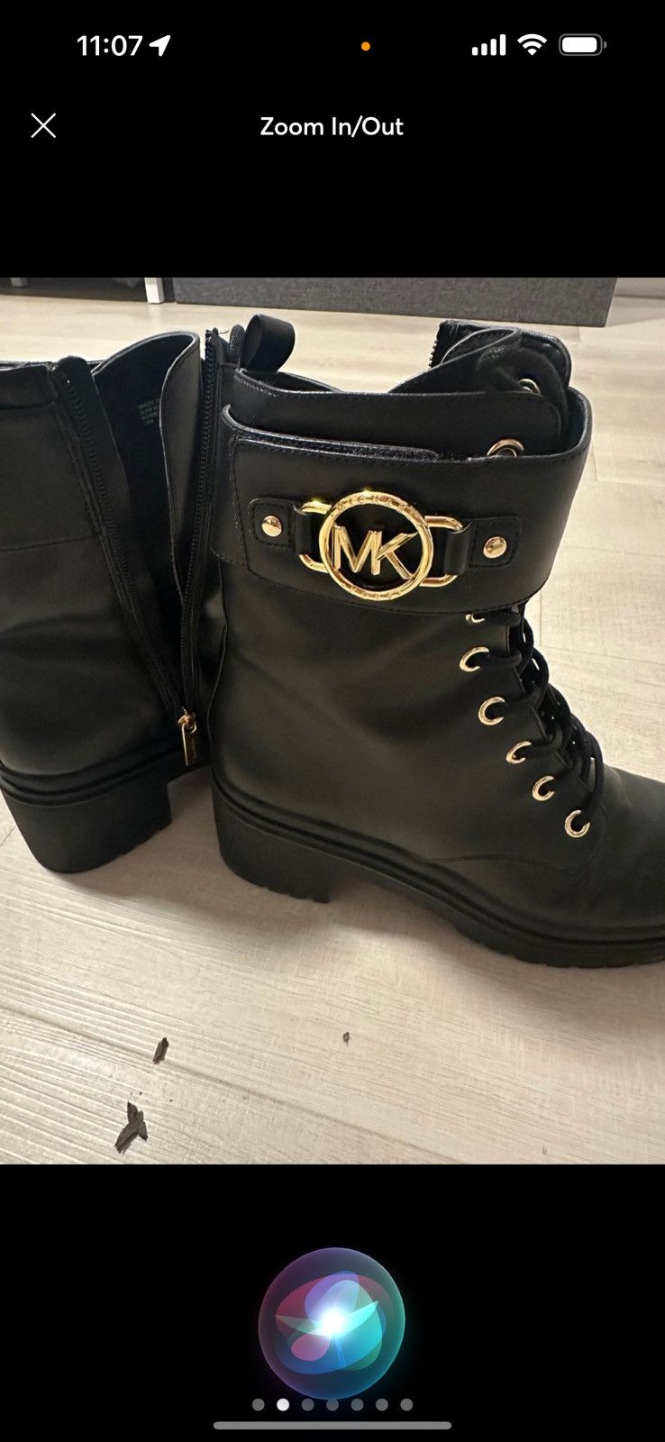 Michael Kors Gently used Michael Kors boots size 10 leather Size US 10 / IT 40 - 2 Thumbnail