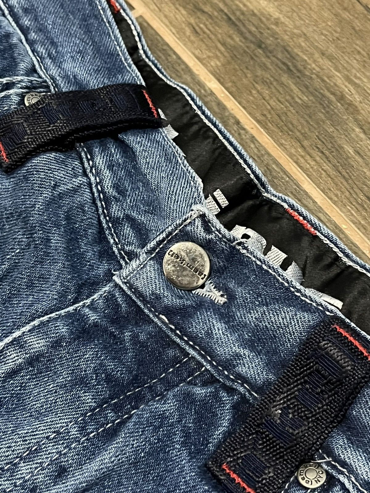 Japanese Brand × Vintage Vintage AEM’KEI Japanese Baggy Pants southpole Style Size US 32 / EU 48 - 6 Thumbnail