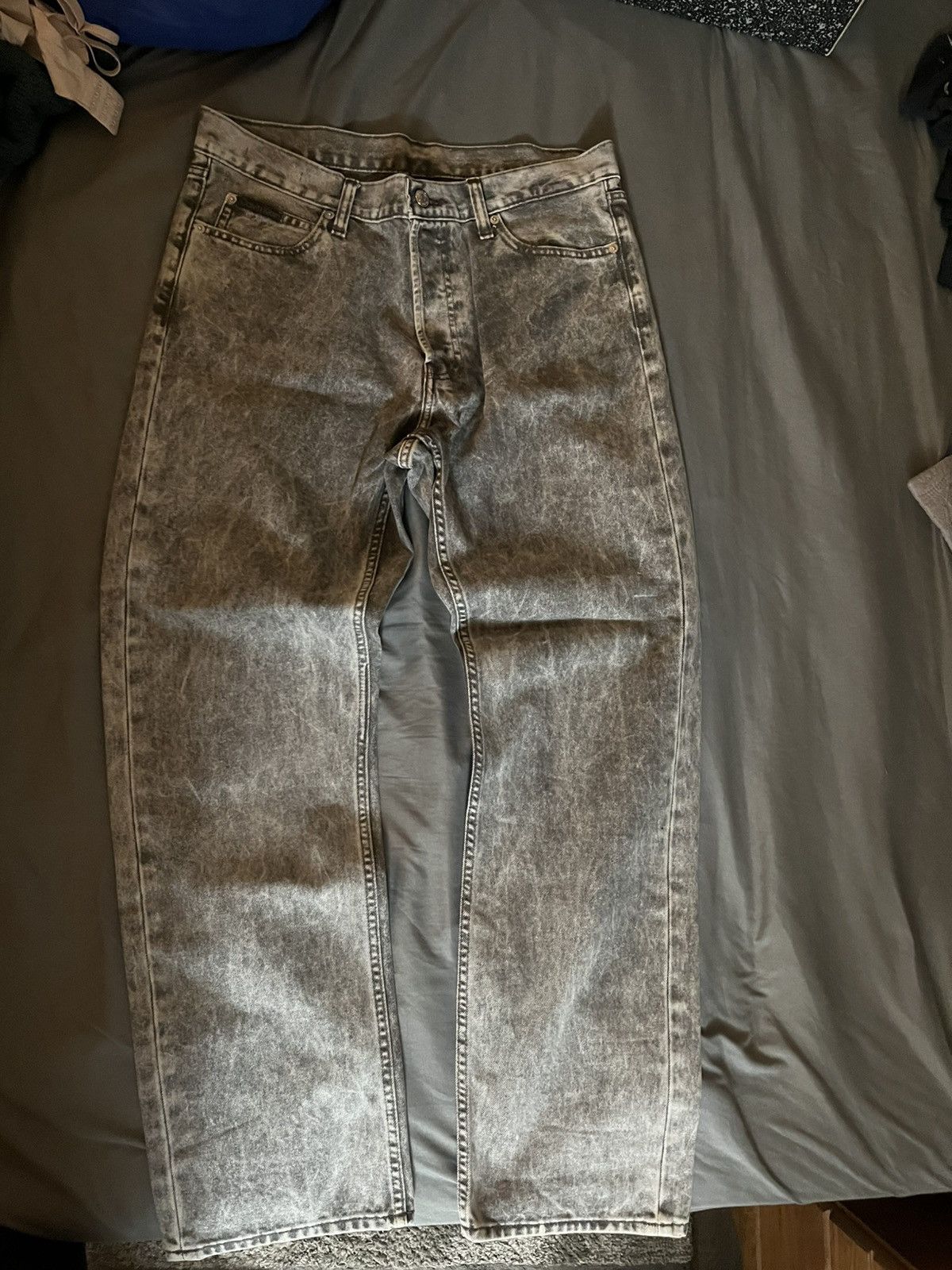 Calvin Klein Calvin Klein Washed Jeans 33 x 32 Size US 33 - 1 Thumbnail