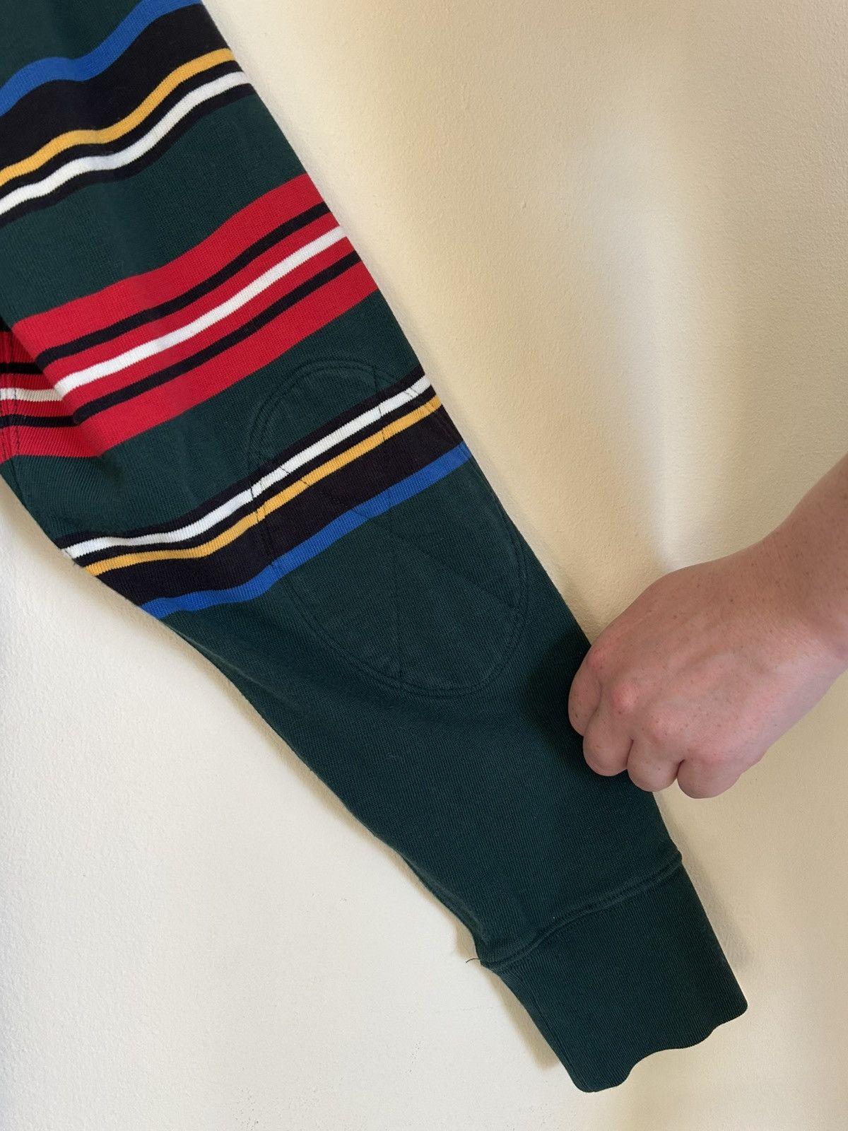 J.Crew J. Crew Men's Long Sleeve Rugby Polo Size US L / EU 52-54 / 3 - 4 Thumbnail