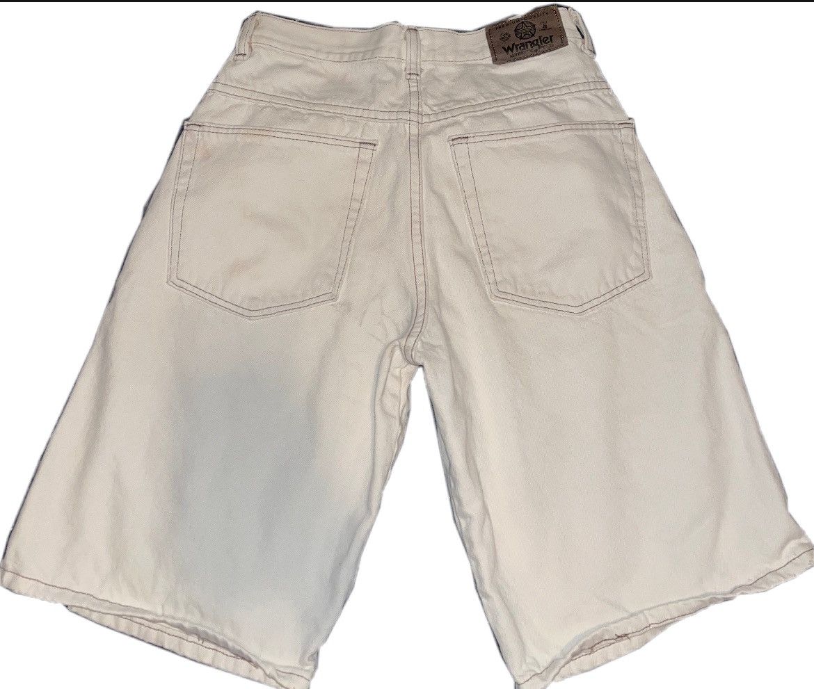 Wrangler Cream Wrangler Jorts Size 23" - 2 Thumbnail