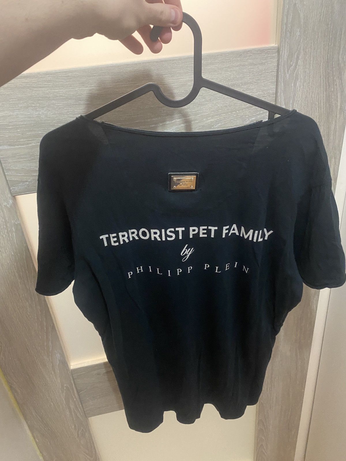 Philipp Plein Philipp plein Luxury terrorist cat x pet family tee Size US M / EU 48-50 / 2 - 6 Thumbnail
