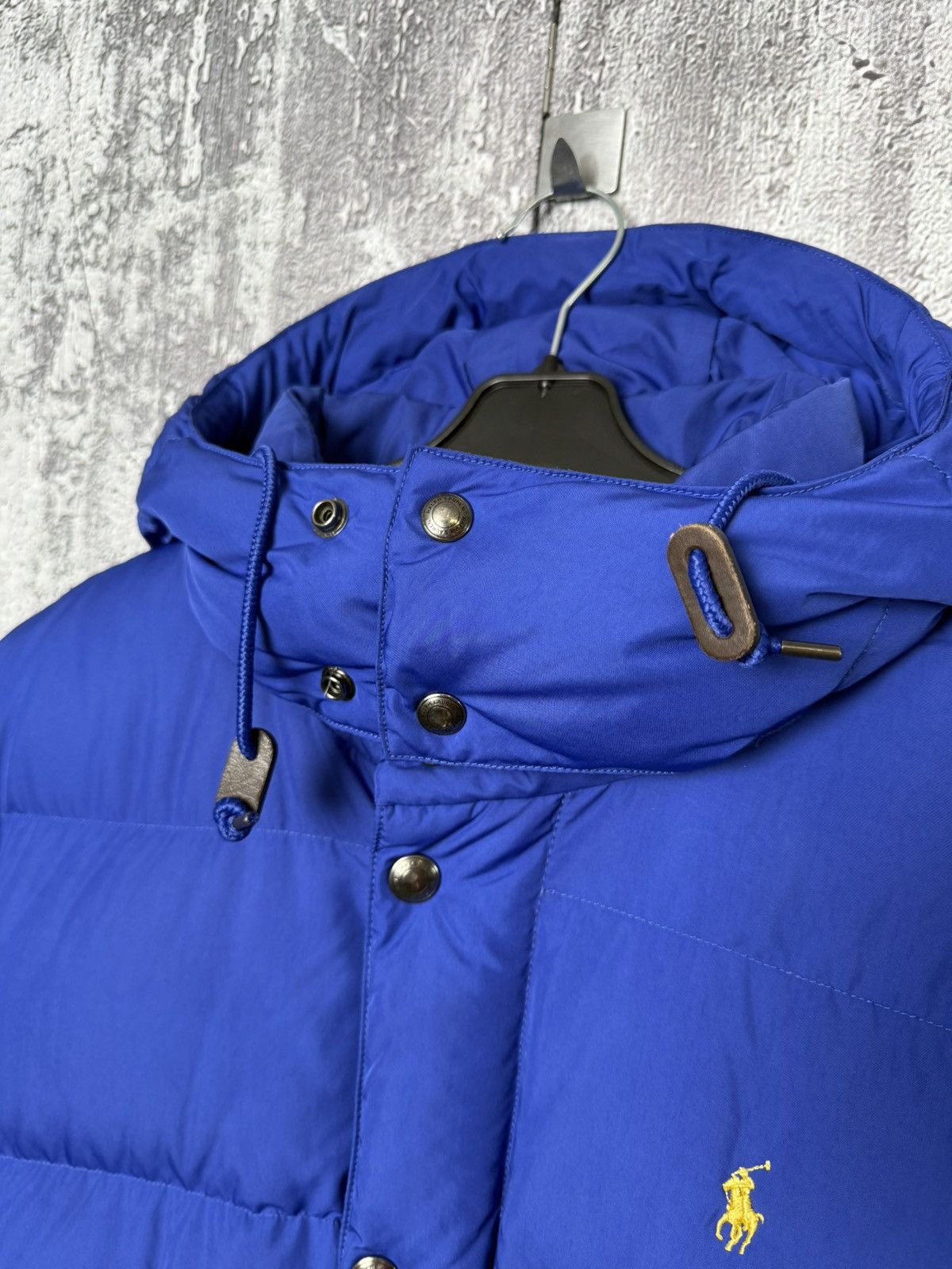 Polo Ralph Lauren Polo Ralph Lauren Men's Royal Blue Puffer Down Hooded Jacket Size US M / EU 48-50 / 2 - 10 Thumbnail